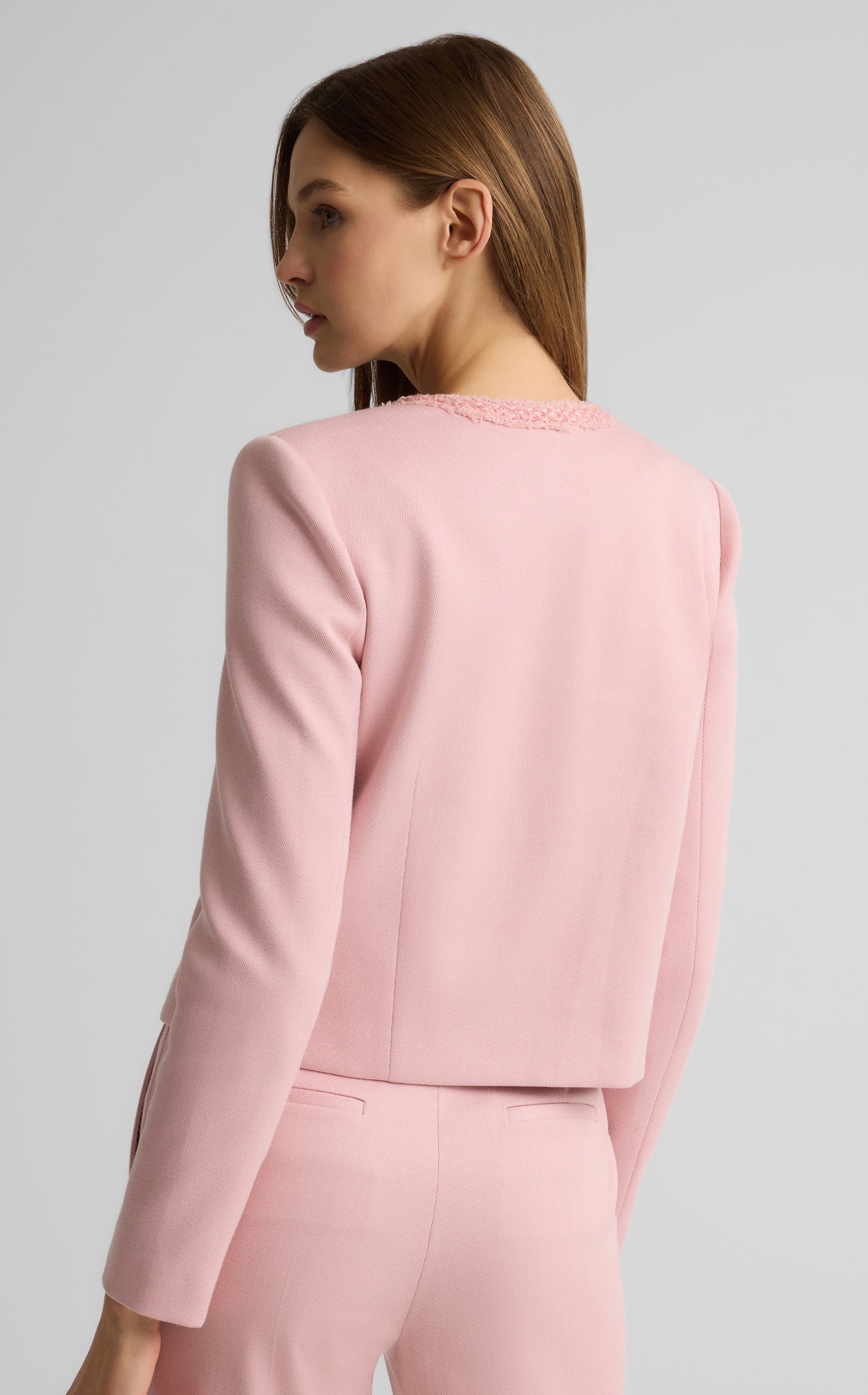 Rita Jacket in Stretch Twill Suiting
