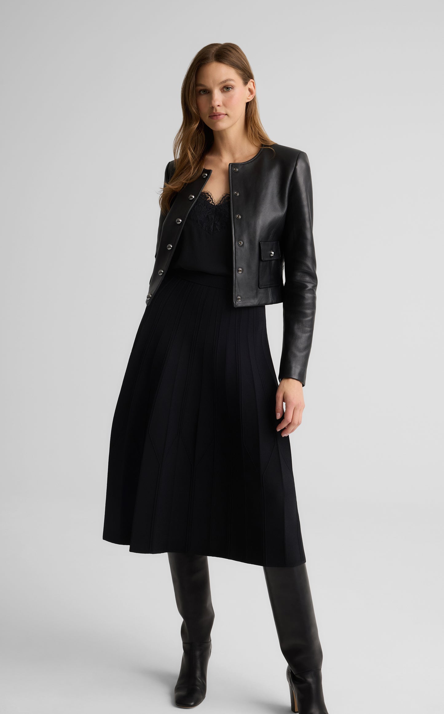 Nadine Jacket in Leather