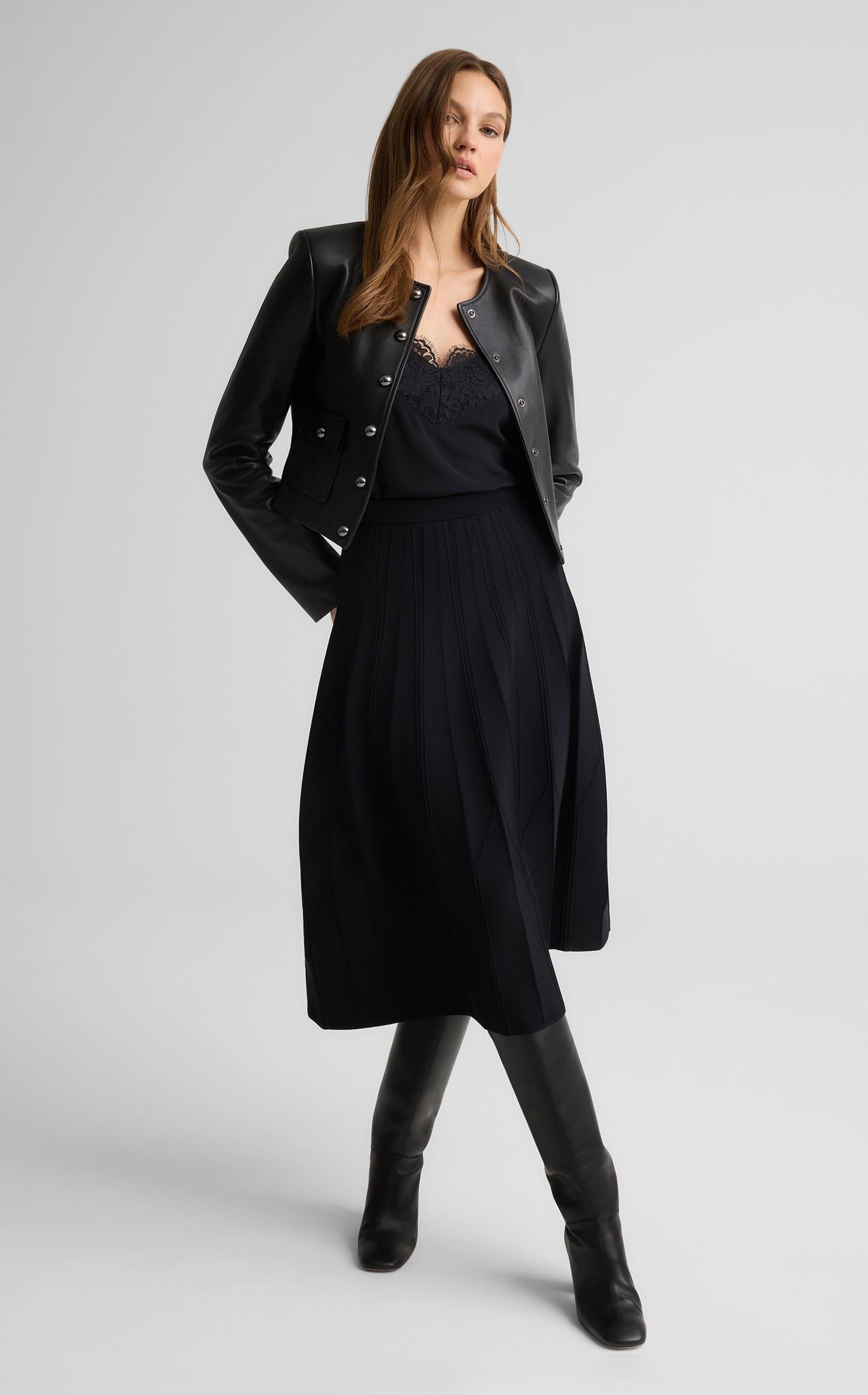 Nadine Jacket in Leather