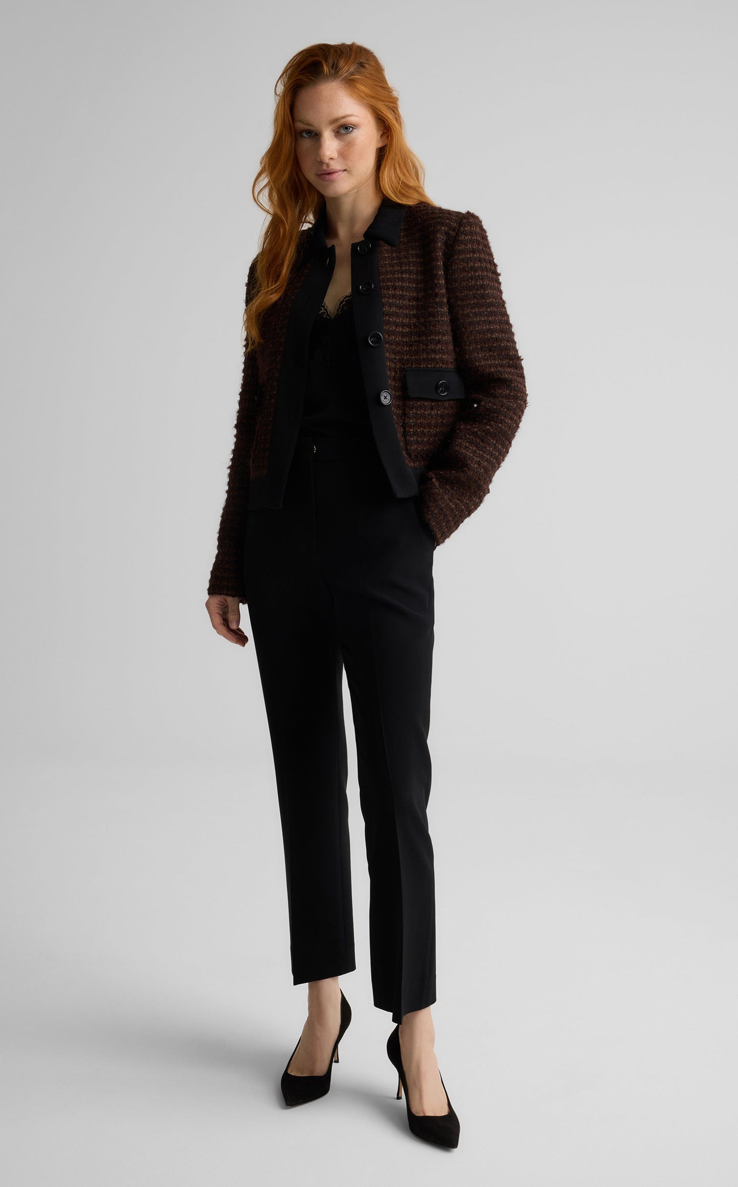 Reba Jacket in Vicente Tweed