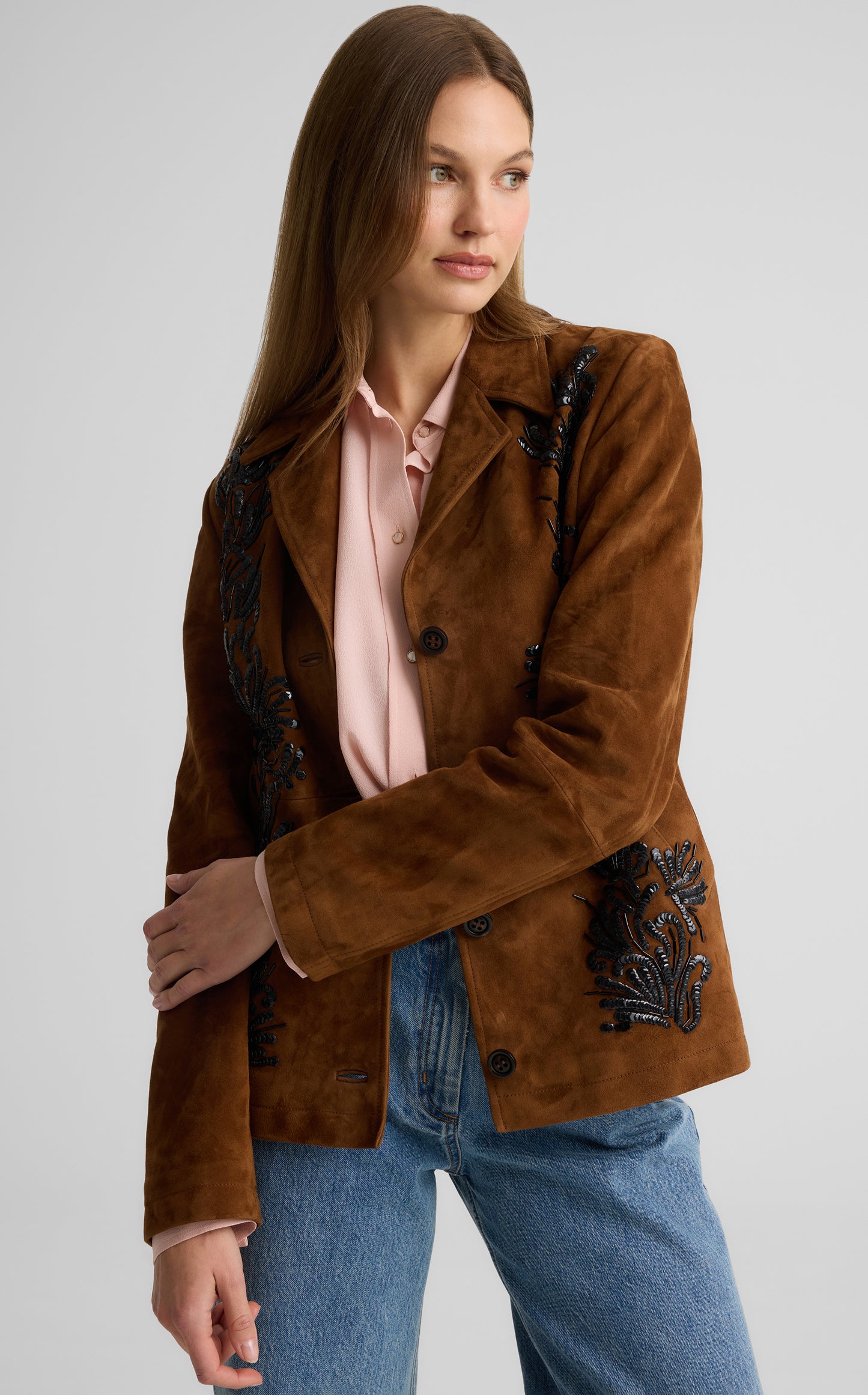 Ojai Jacket in Suede