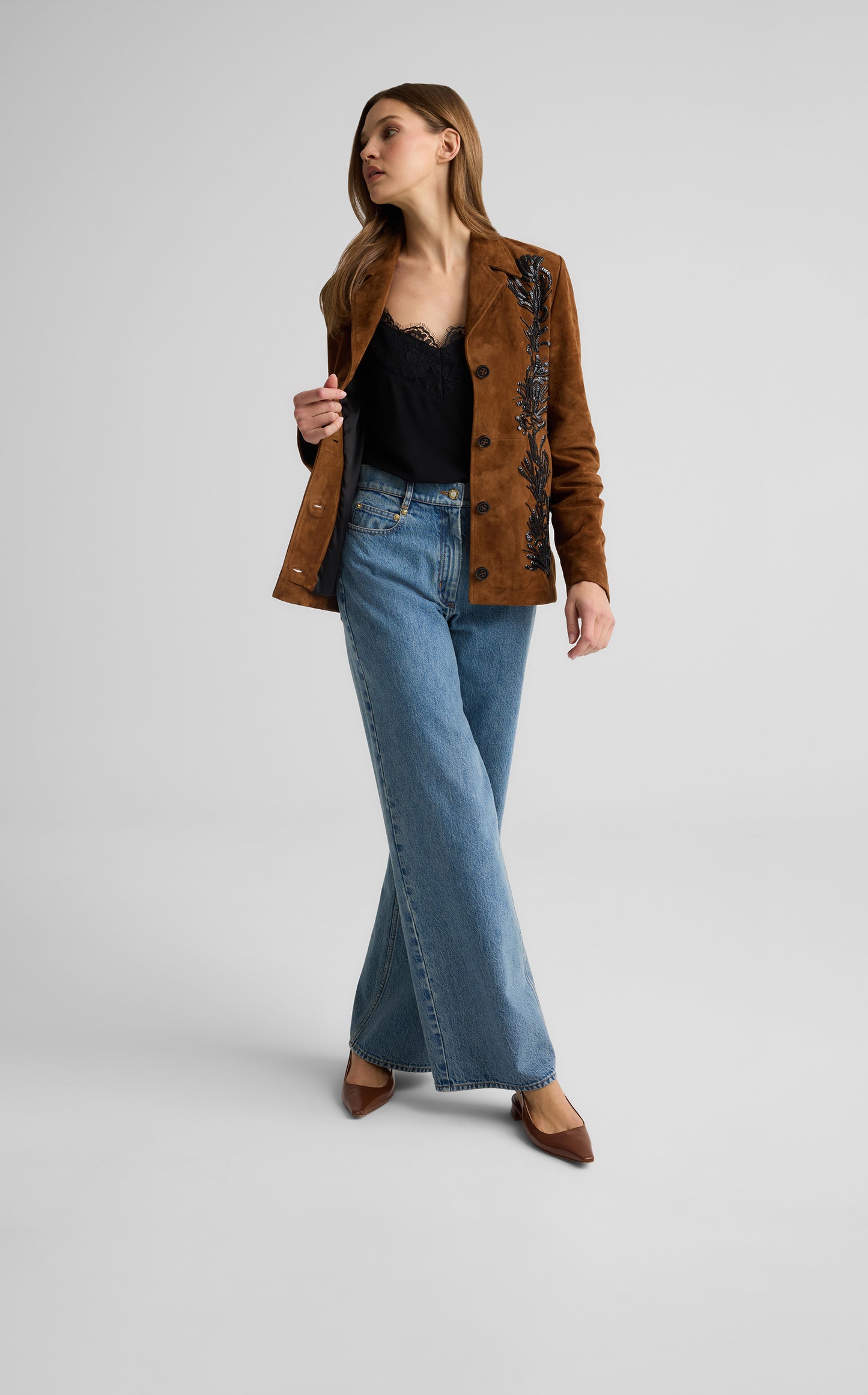 Ojai Jacket in Suede