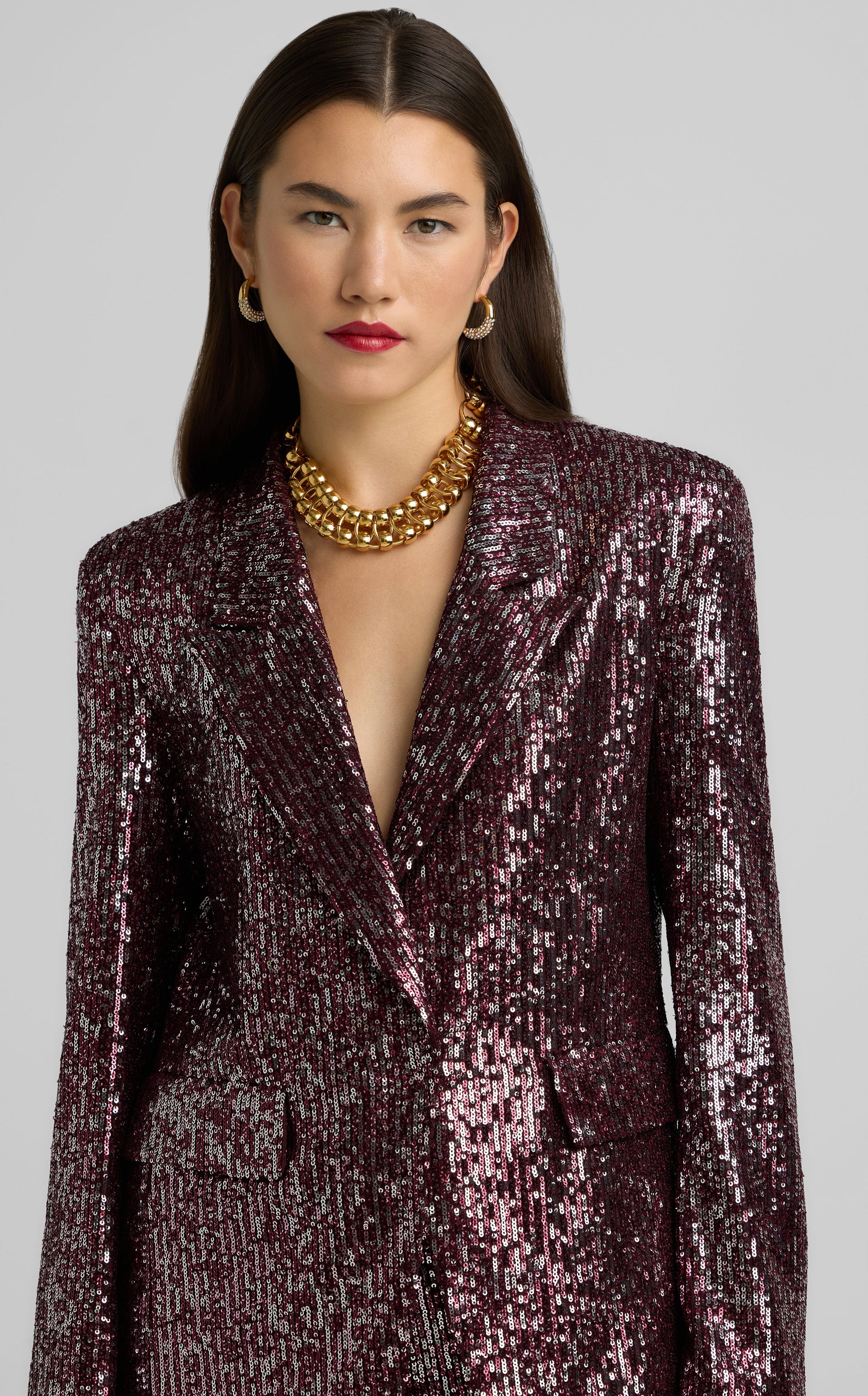 Sequin Knit Jacket