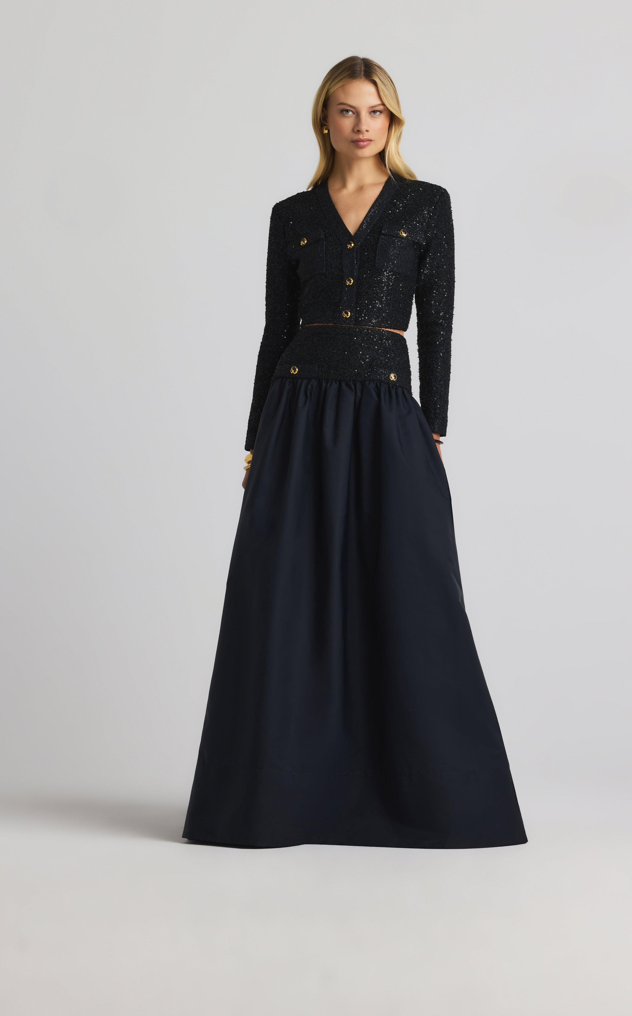 [KIMHEKIM]THREE BUTTONS CORSET SINGLE JACKET/追跡付 Steampunk Black Brocade Overbust Corset with Detachable Jacket