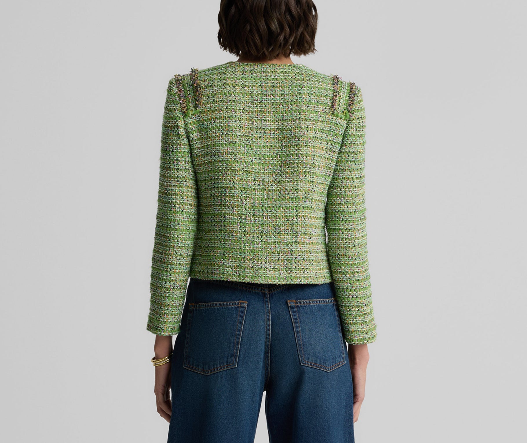 Arden Jacket in Lenox Tweed – St. John Knits