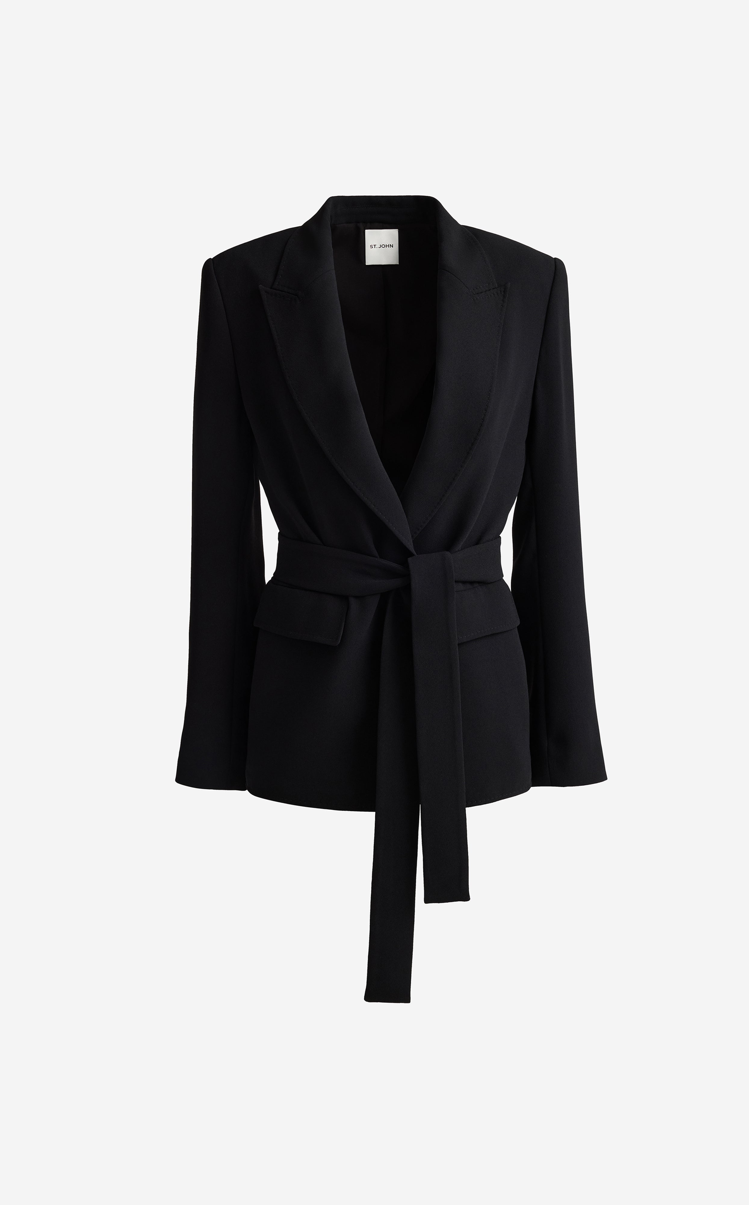 P. willinckii ’Jenny’ TC 2122 Juliana Jacket in Satin Back Crepe | St. John Knits