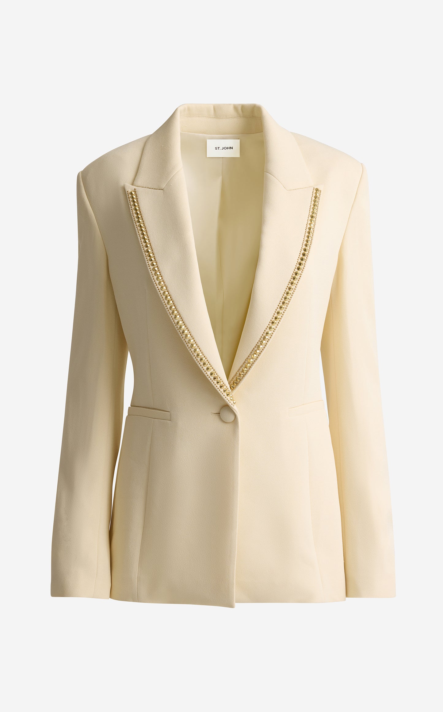 Elvie Jacket in Stretch Italian Viscose Blend