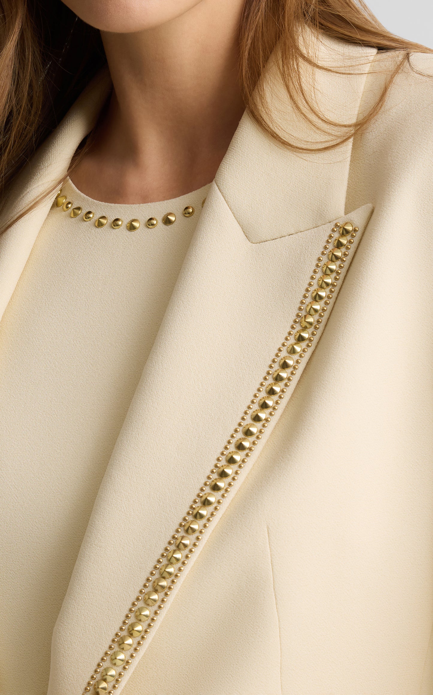 Elvie Jacket in Stretch Italian Viscose Blend