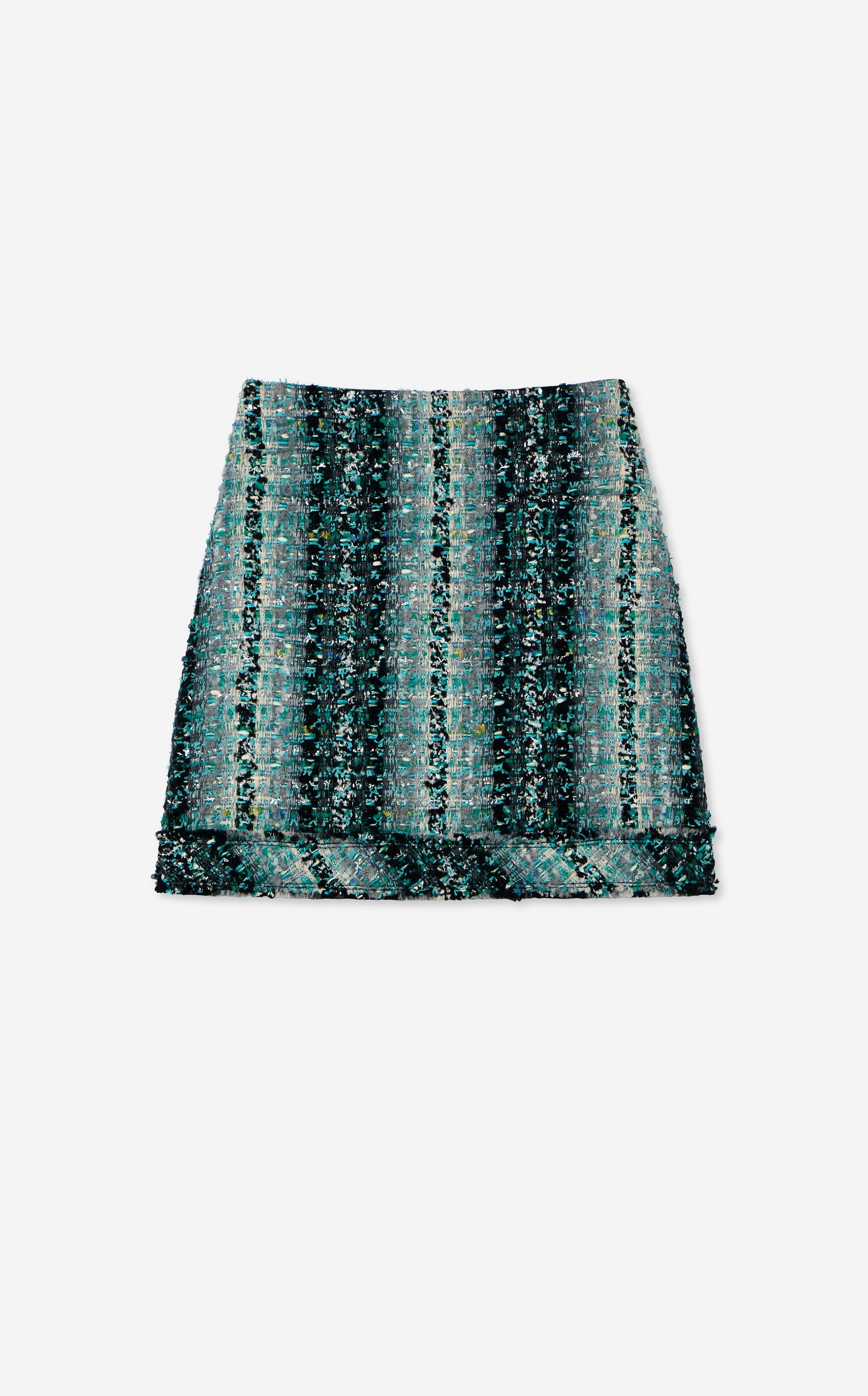 Foiled Tweed Skirt – St. John Knits