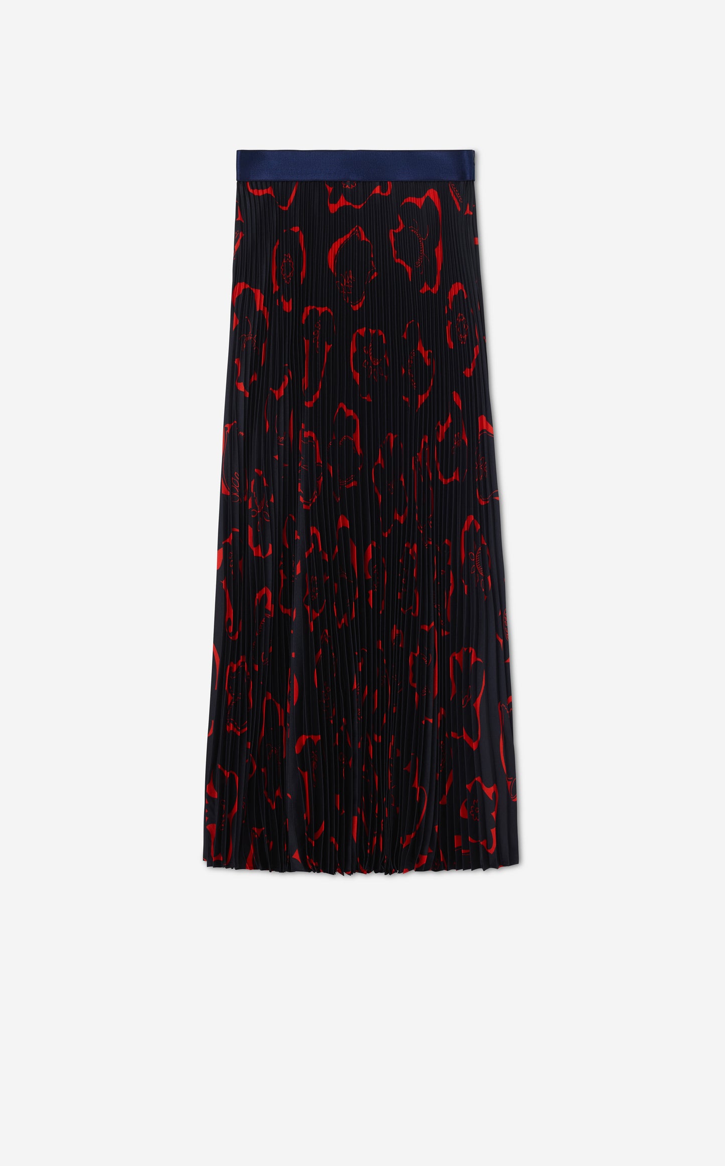 Vintage Floral Print Skirt