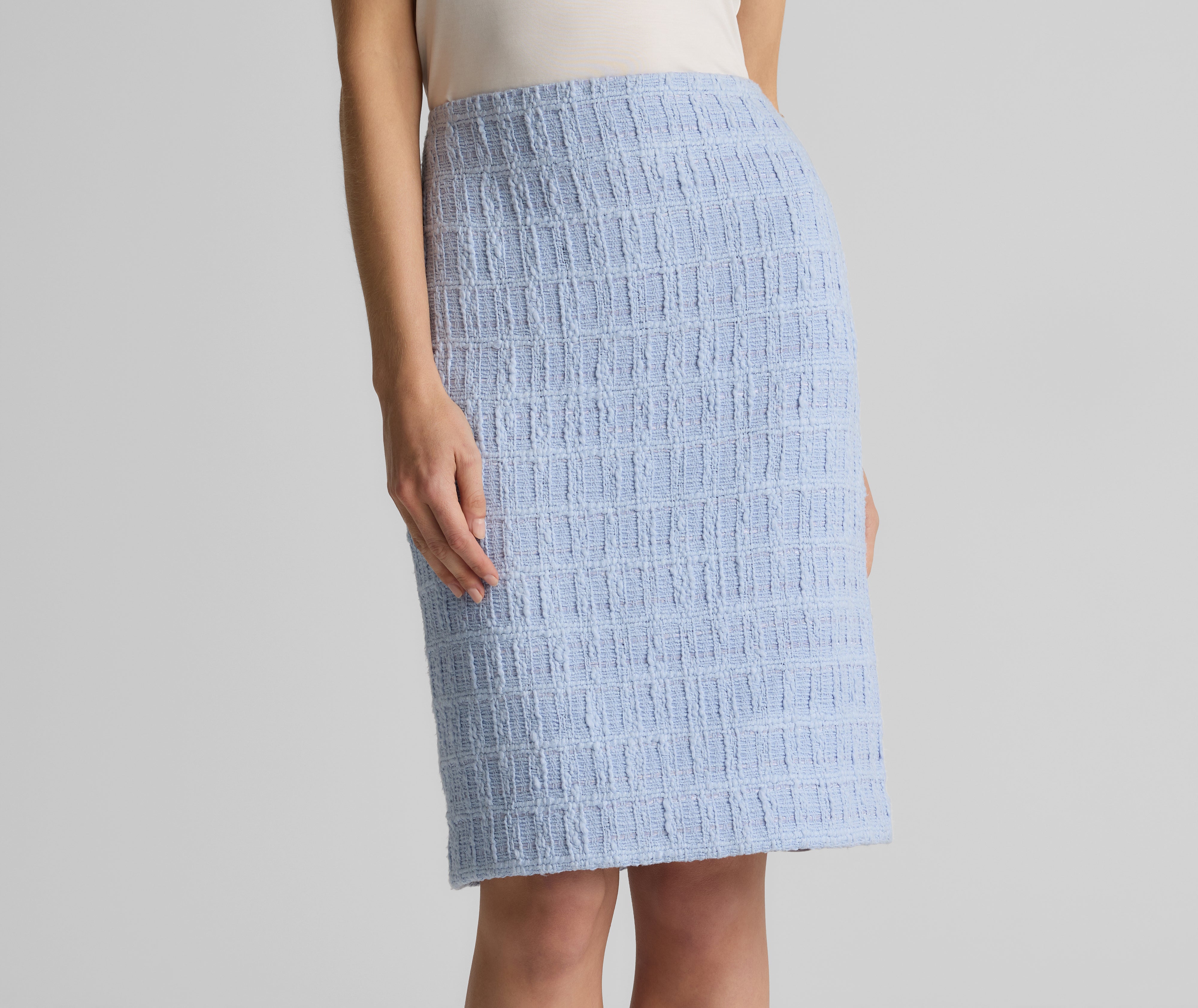 スカート Original embroidery tweed skirt bluelea BE elizabeth Tweed Skirt – J. Wills
