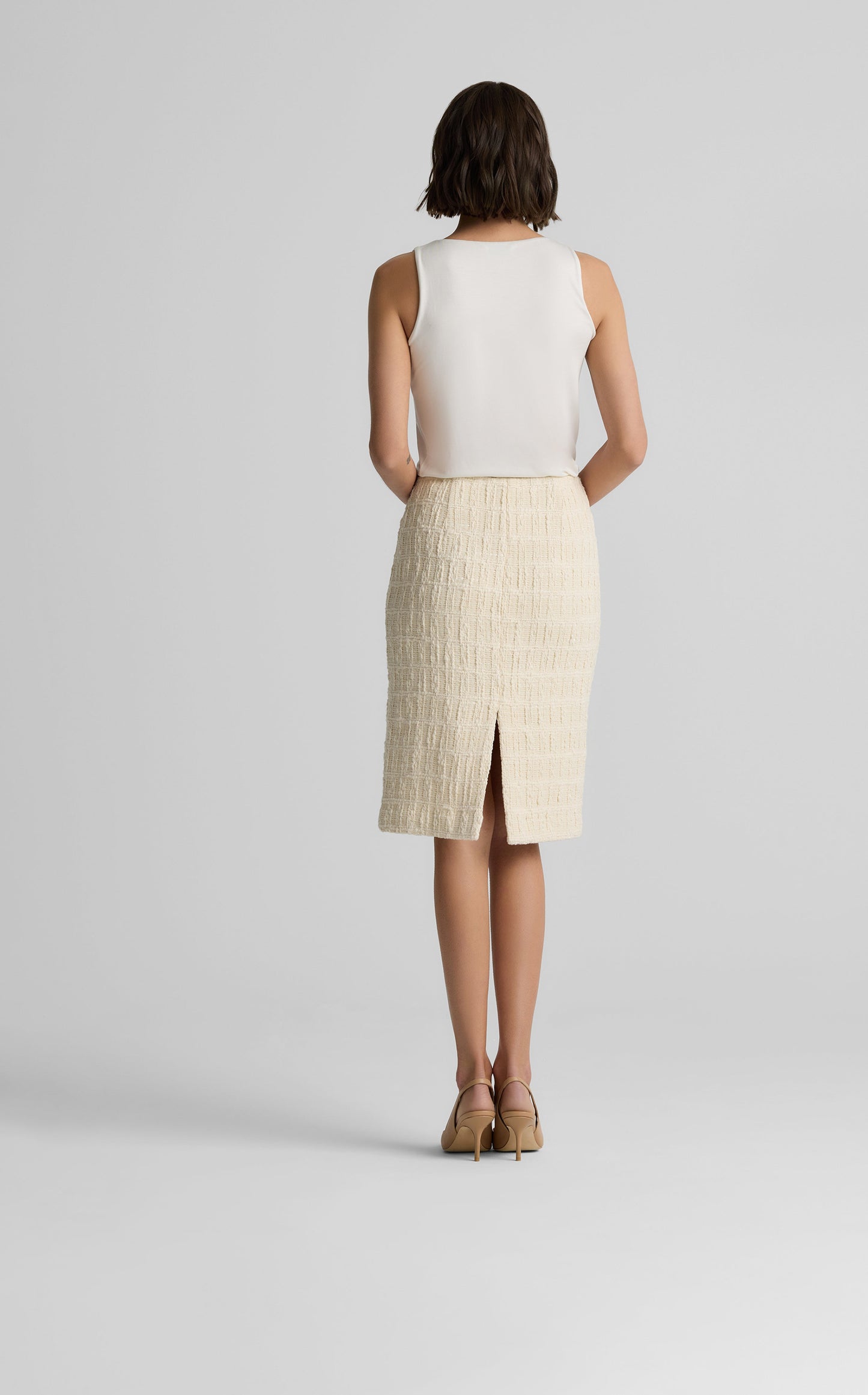 Skyler Skirt in Foundry Tweed