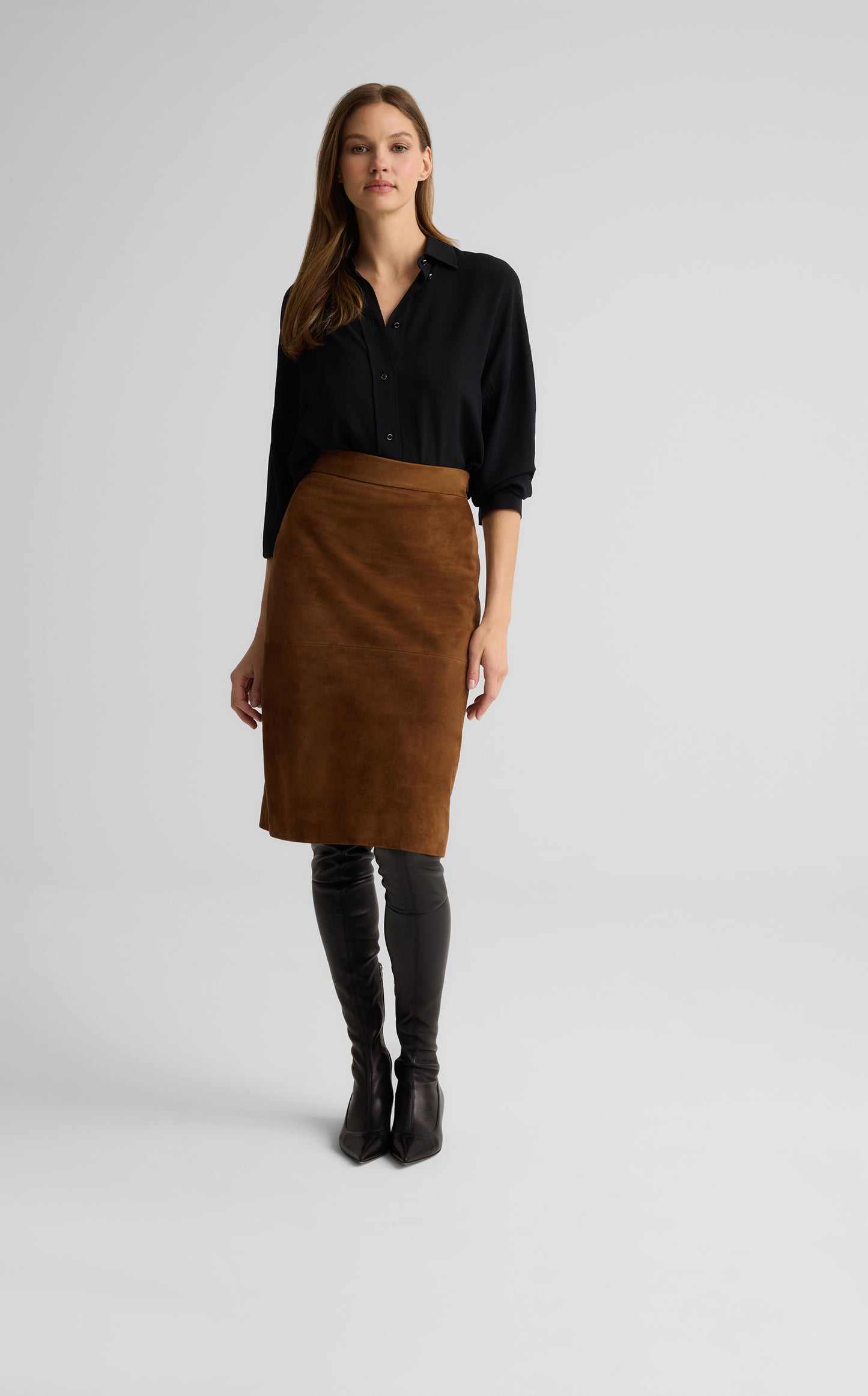 Andi Skirt in Suede