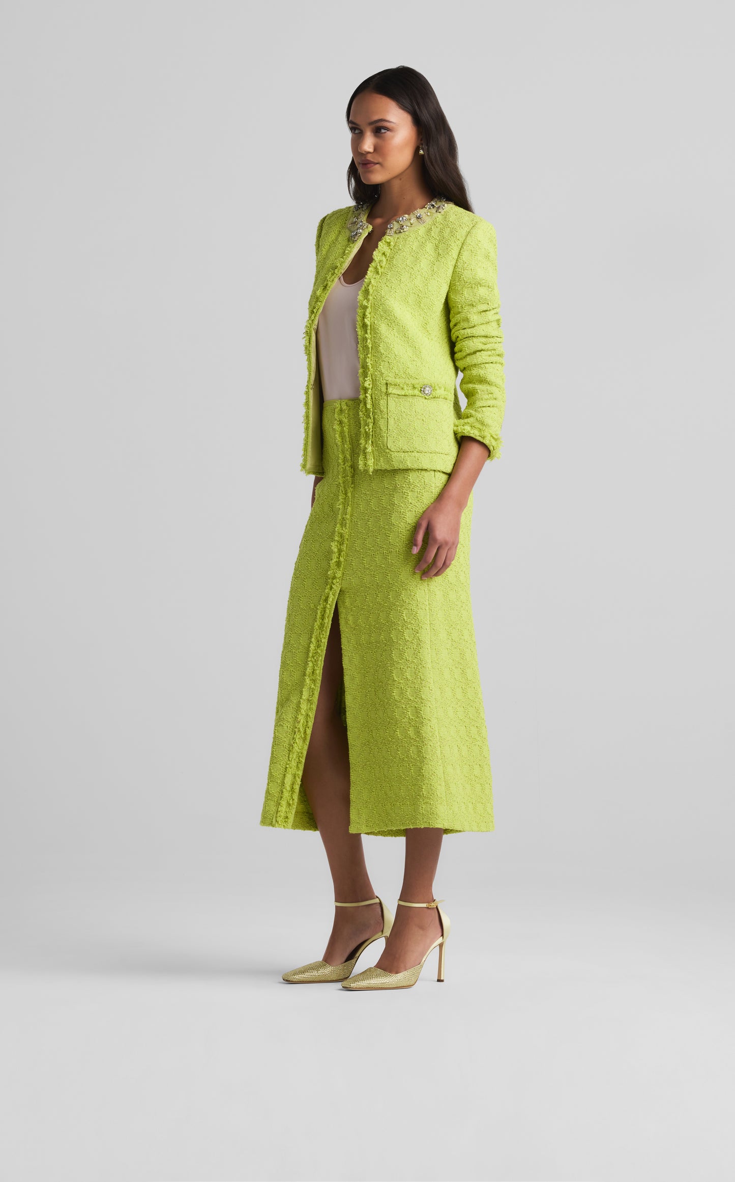 Honeycomb Knit Skirt