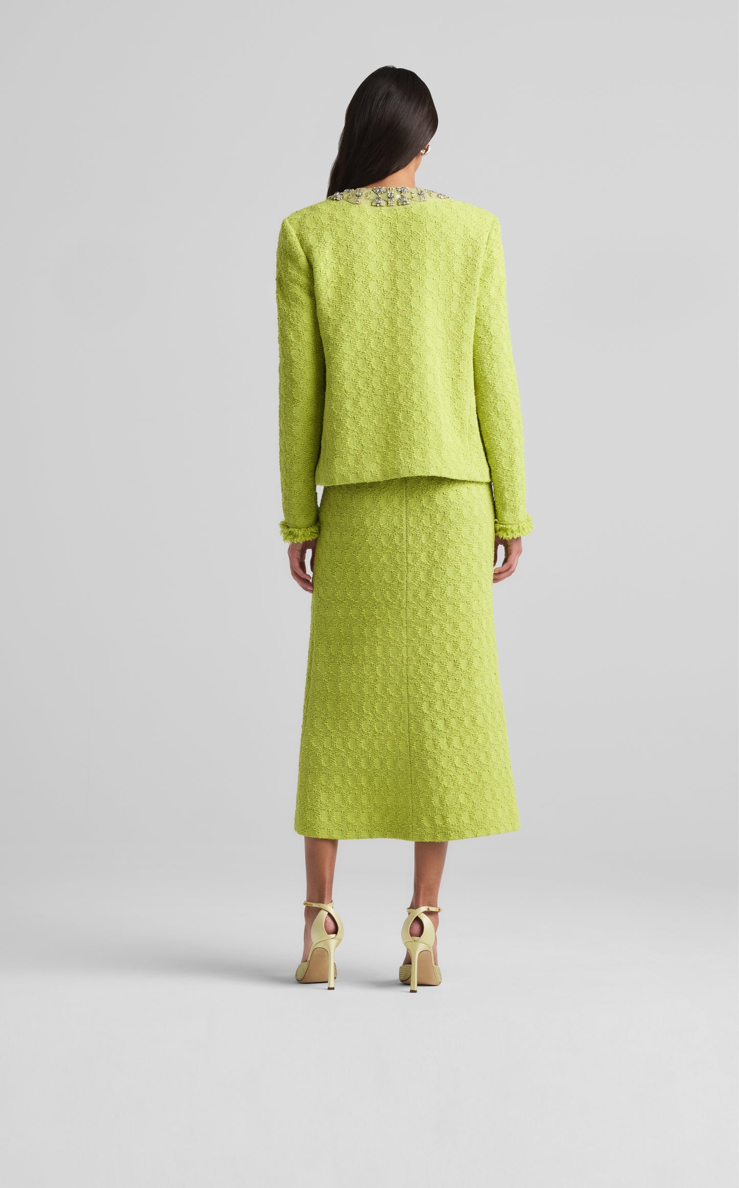 Honeycomb Knit Skirt