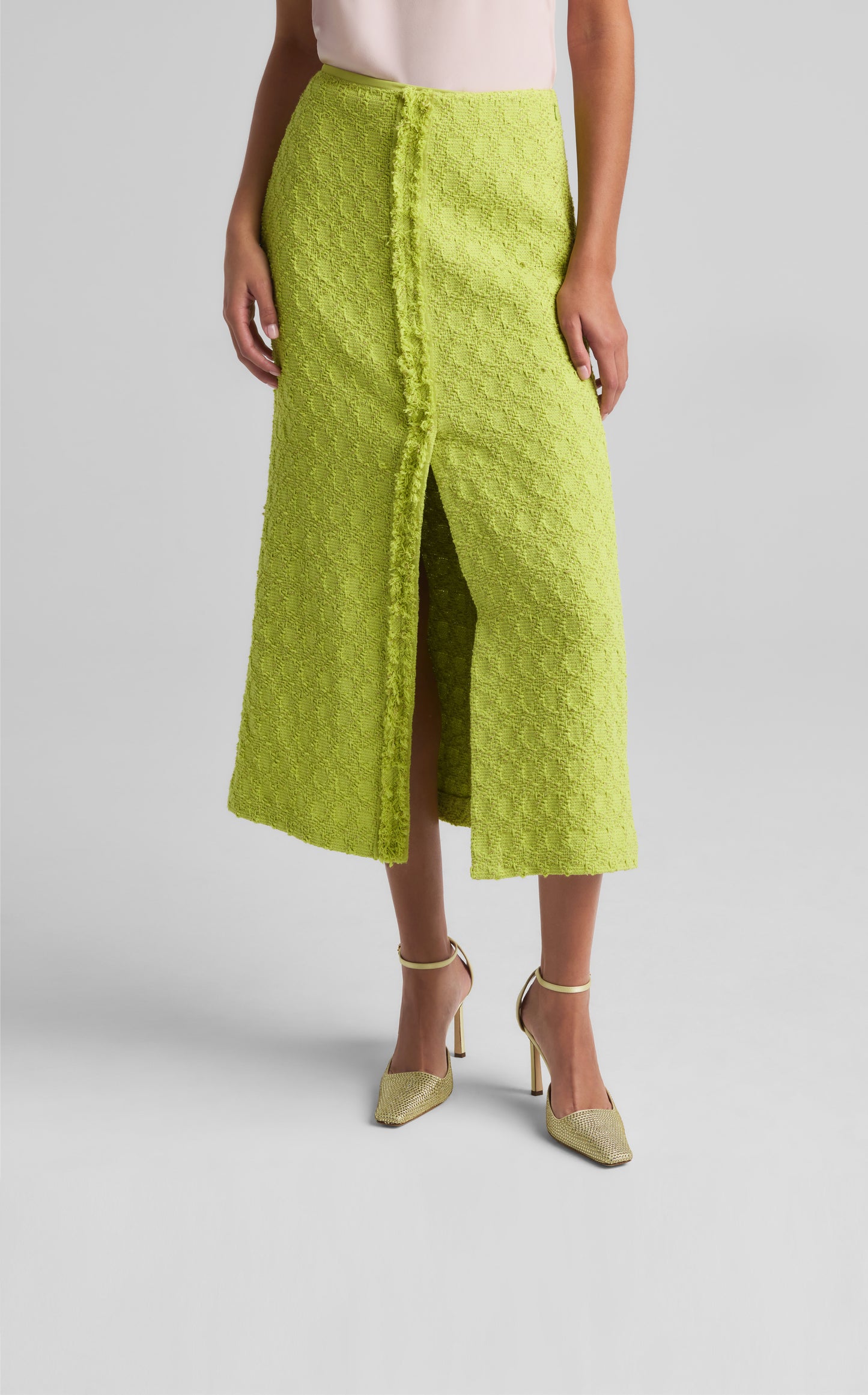 Honeycomb Knit Skirt
