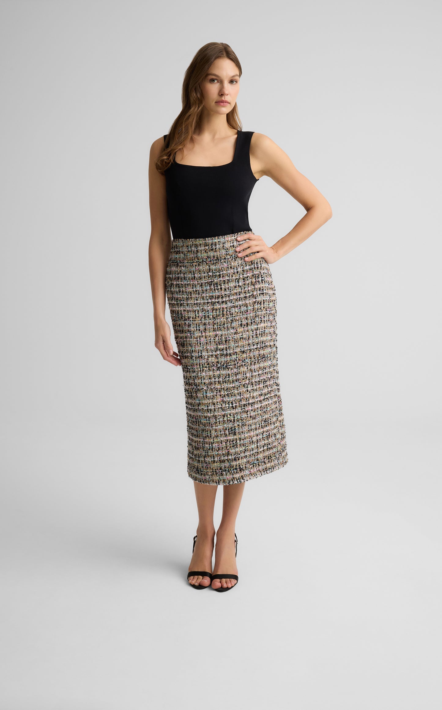 Loren Skirt in Cienega Tweed