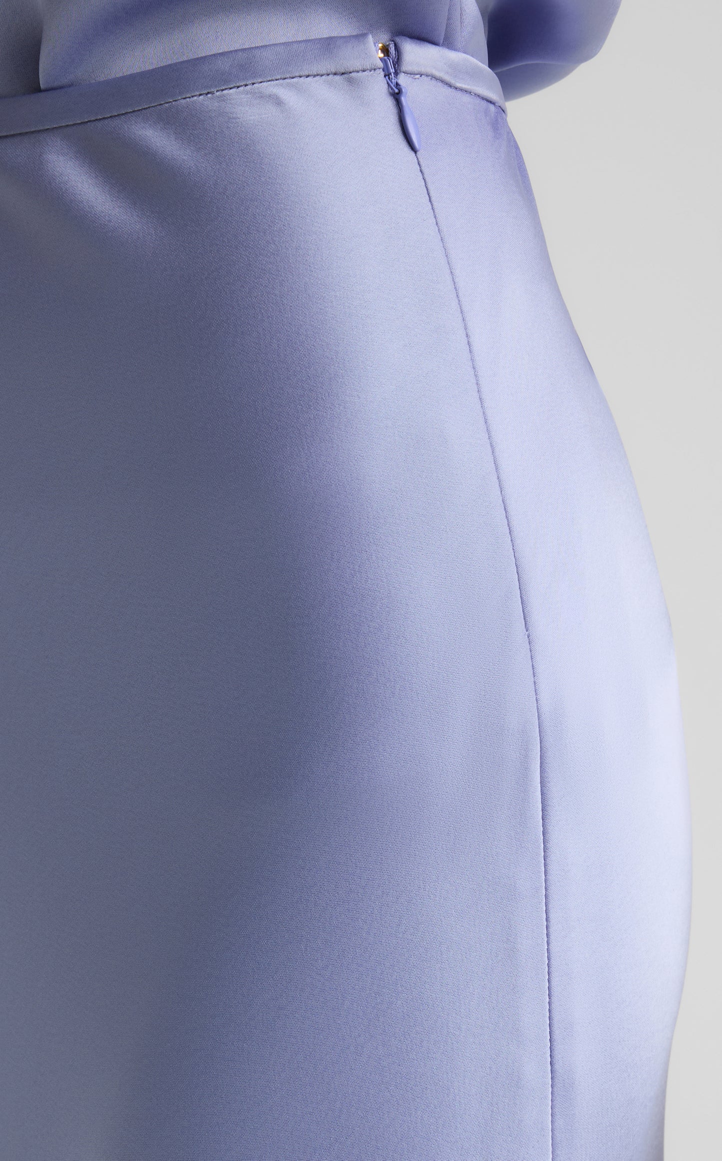 Beverly Skirt in Liquid Satin