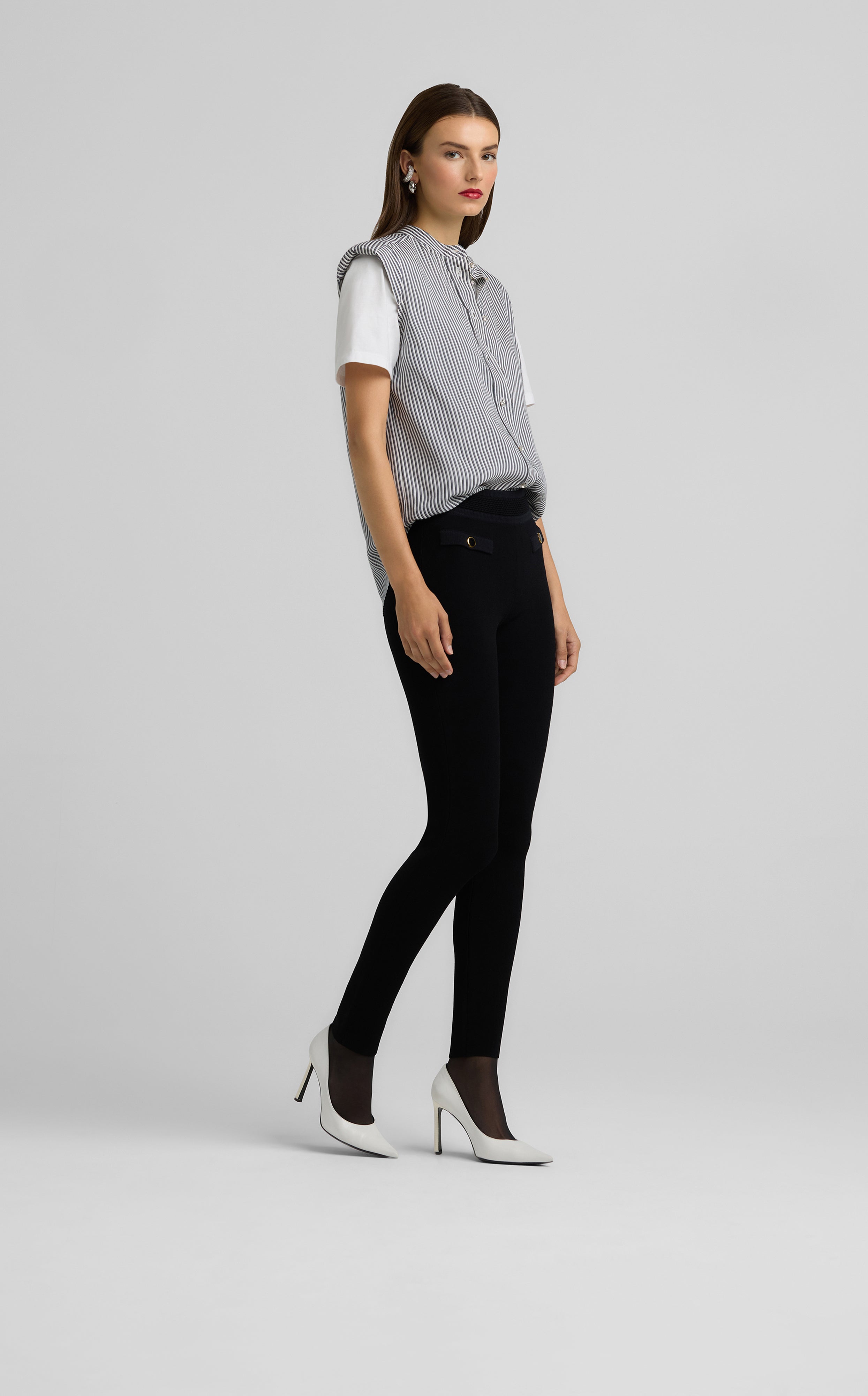 Textured Knit Pant – St. John Knits