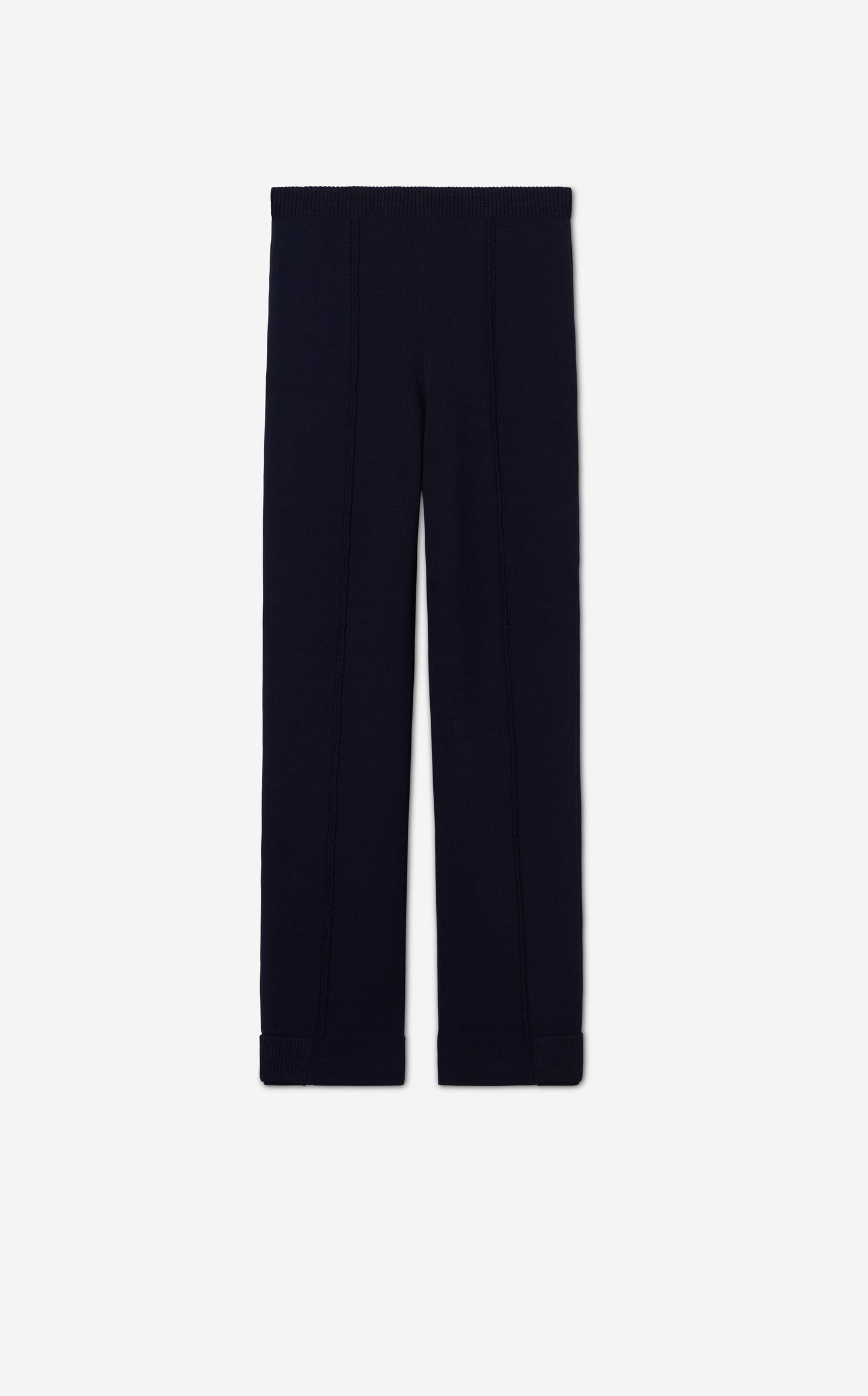 Mixed Gauge Rib Knit Pant