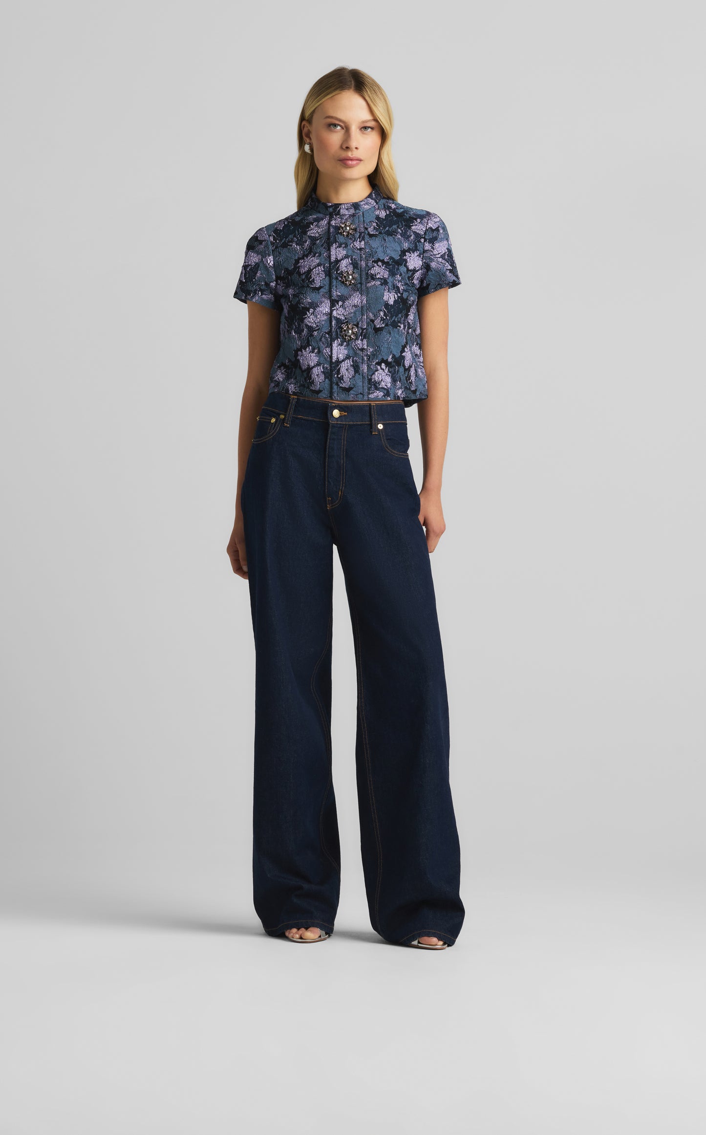 High Waist Wide Leg Jean