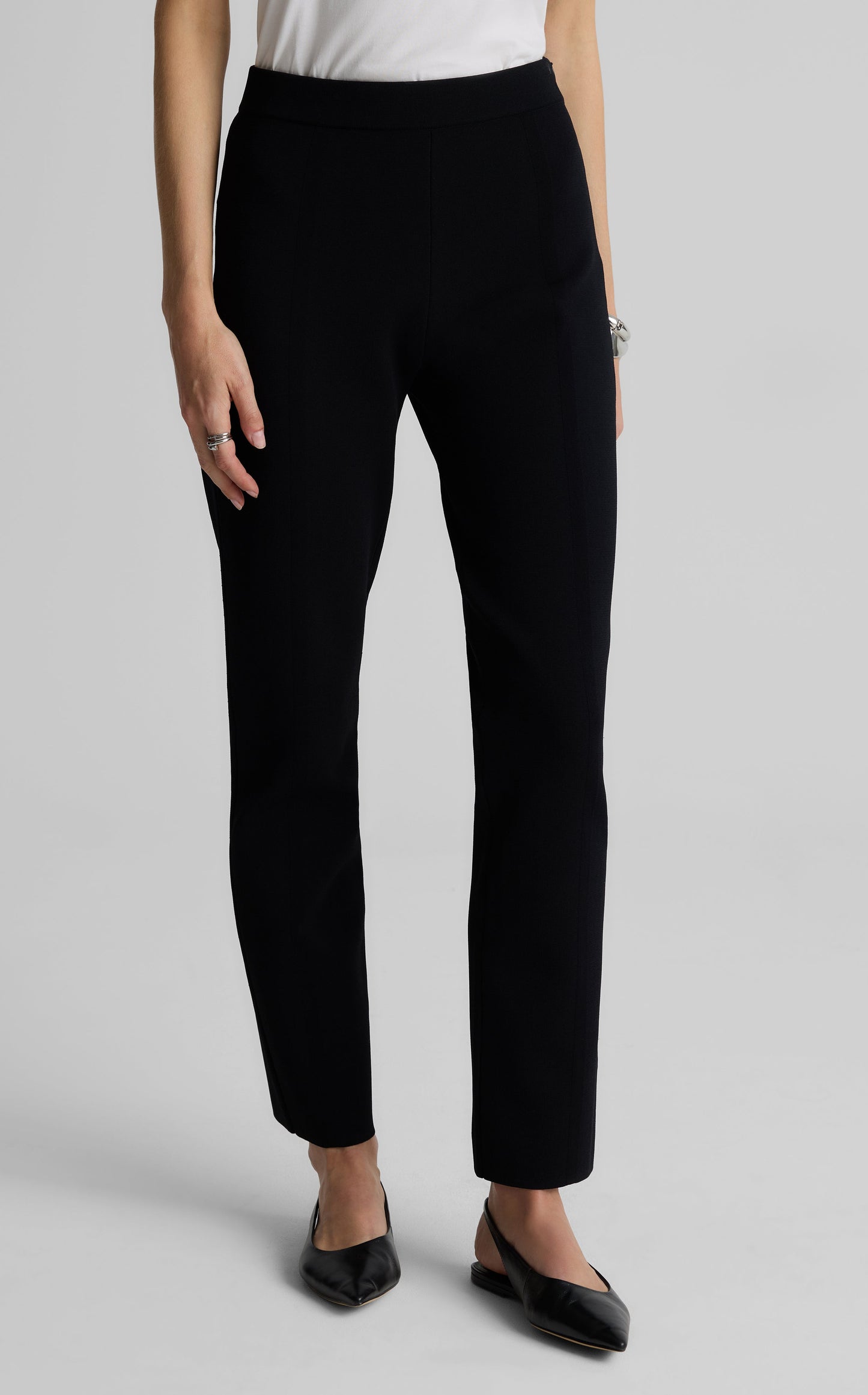 Quincy Pant in Santa Roma Knit