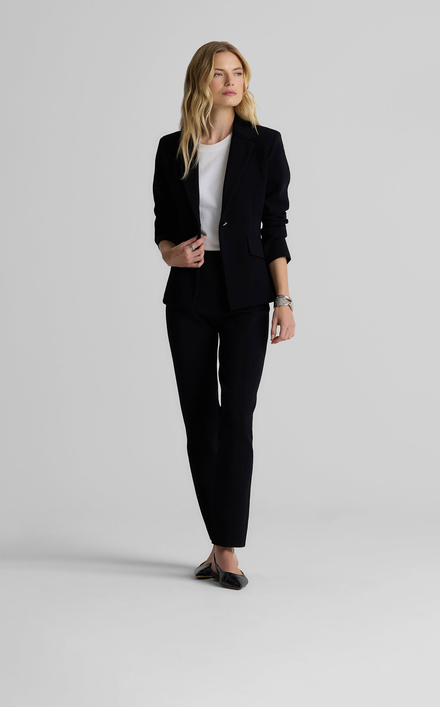 Quincy Pant in Santa Roma Knit