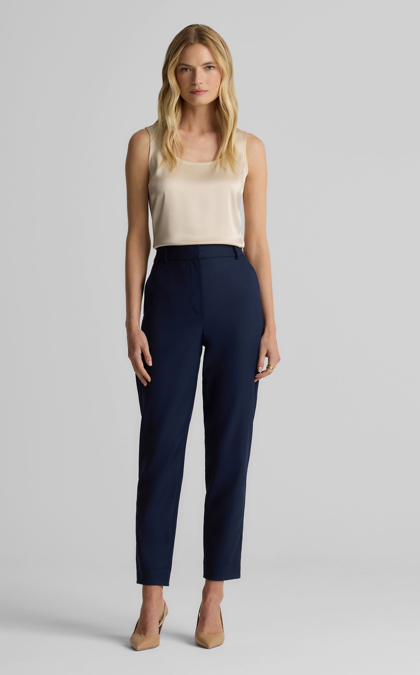 Morgan Pant in Stretch Gabardine