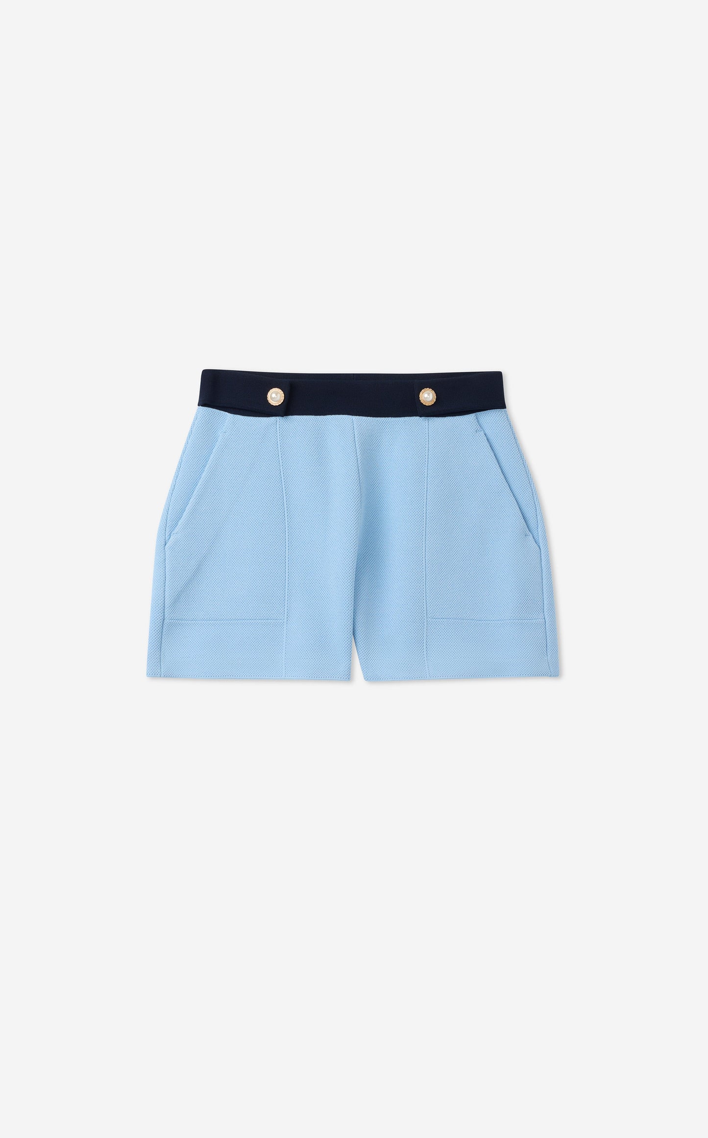 Tara Short in St. John x Malbon Pique Knit