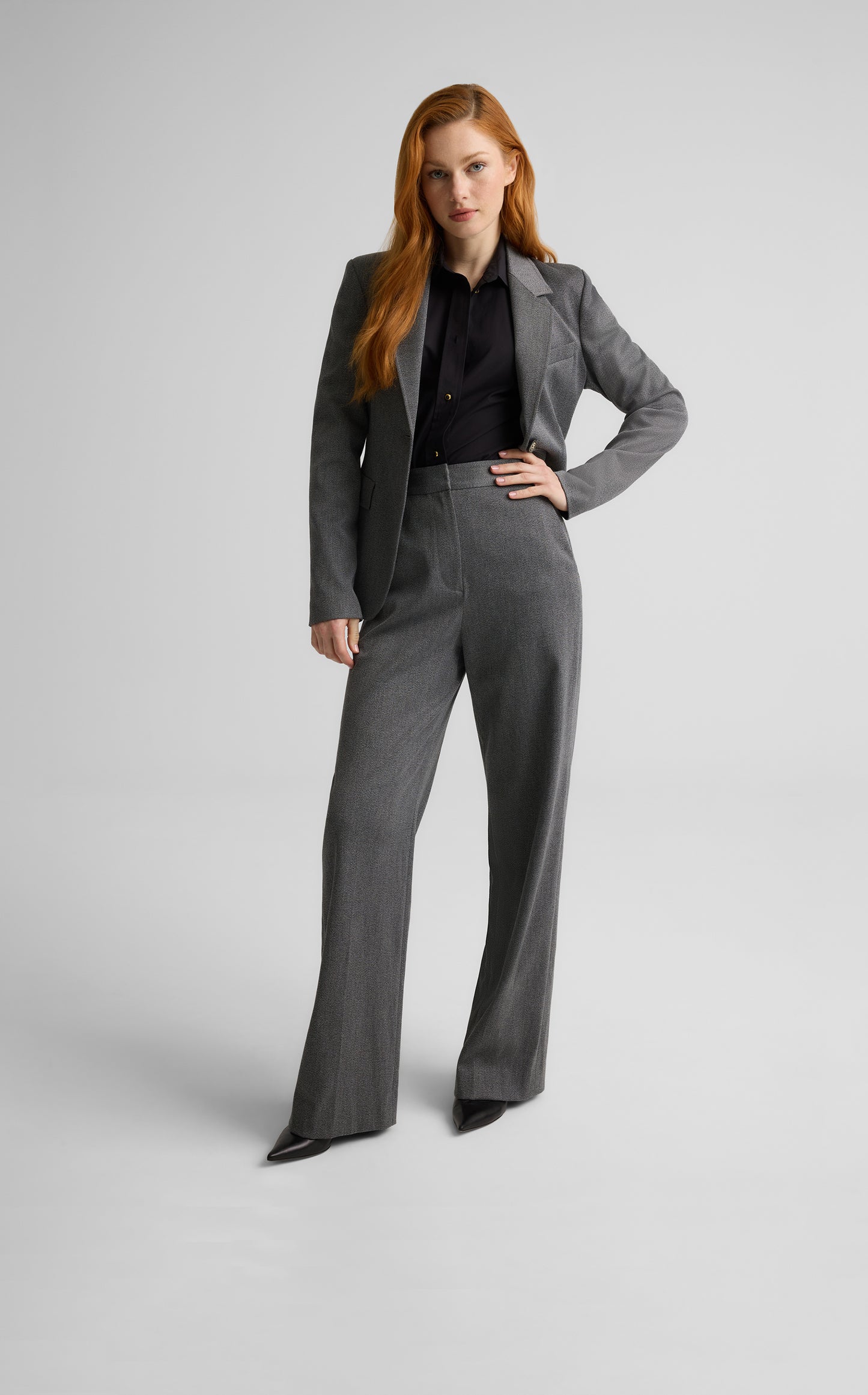 Maddie Pant in Stretch Twill Suiting