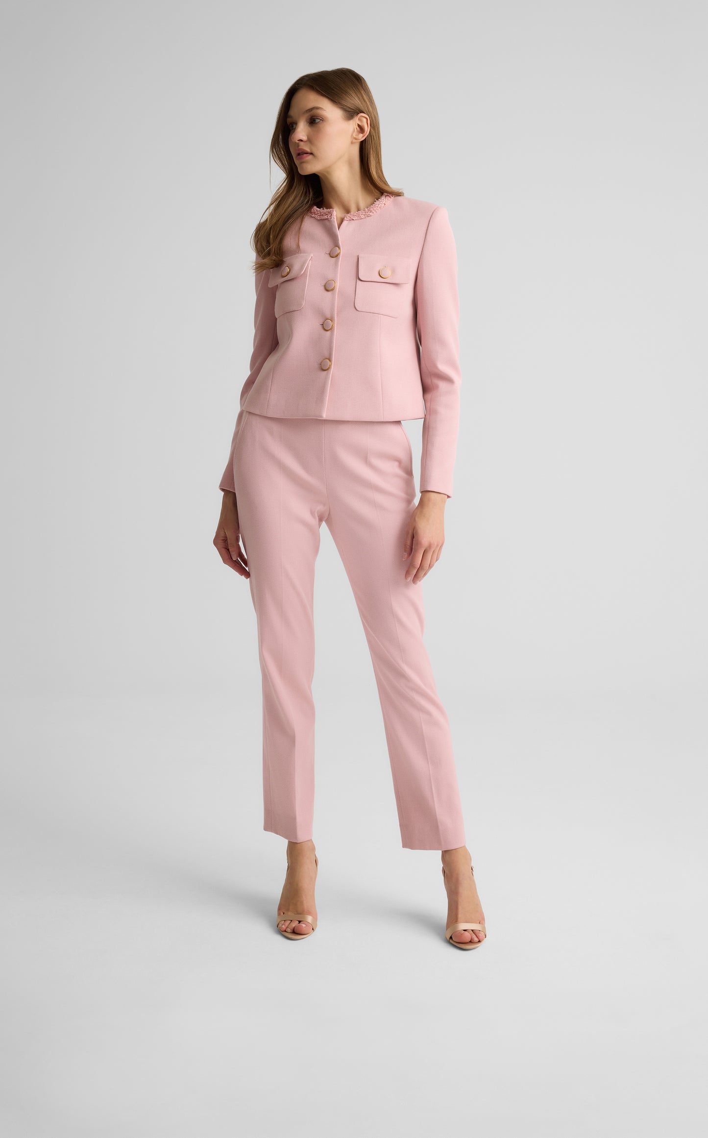 Isabel Pant in Stretch Twill Suiting