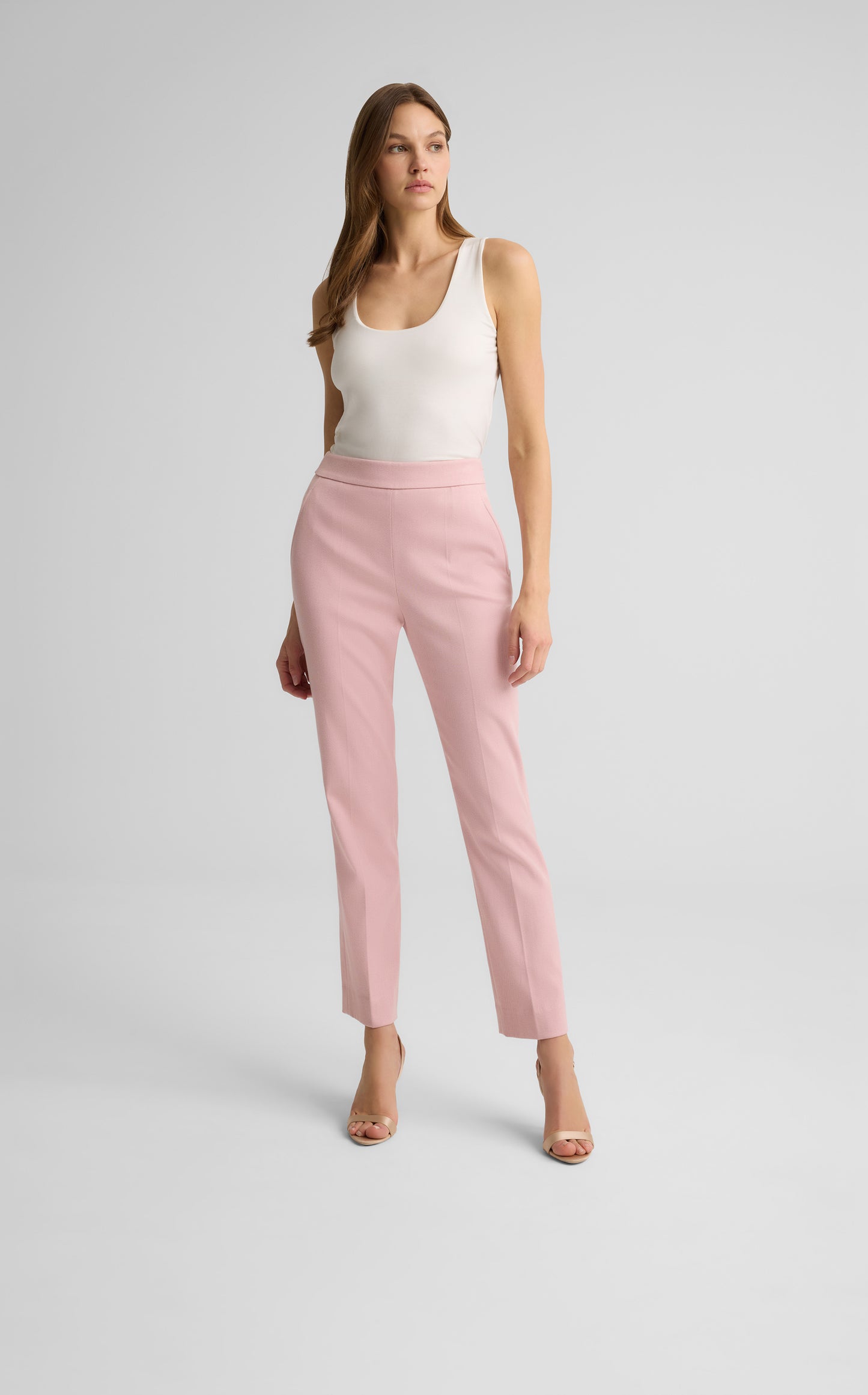 Isabel Pant in Stretch Twill Suiting