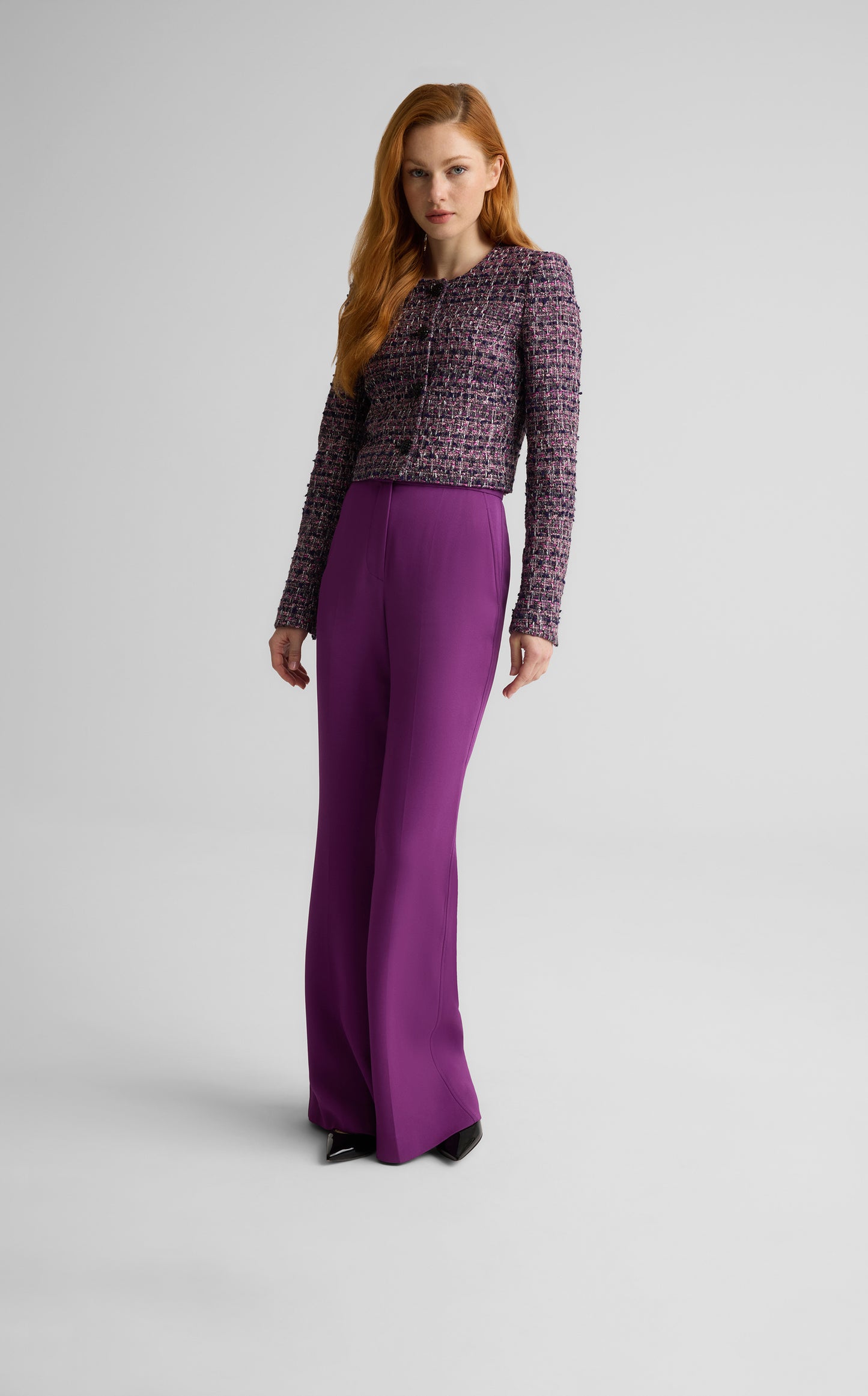 Ava Pant in Stretch Italian Viscose Blend