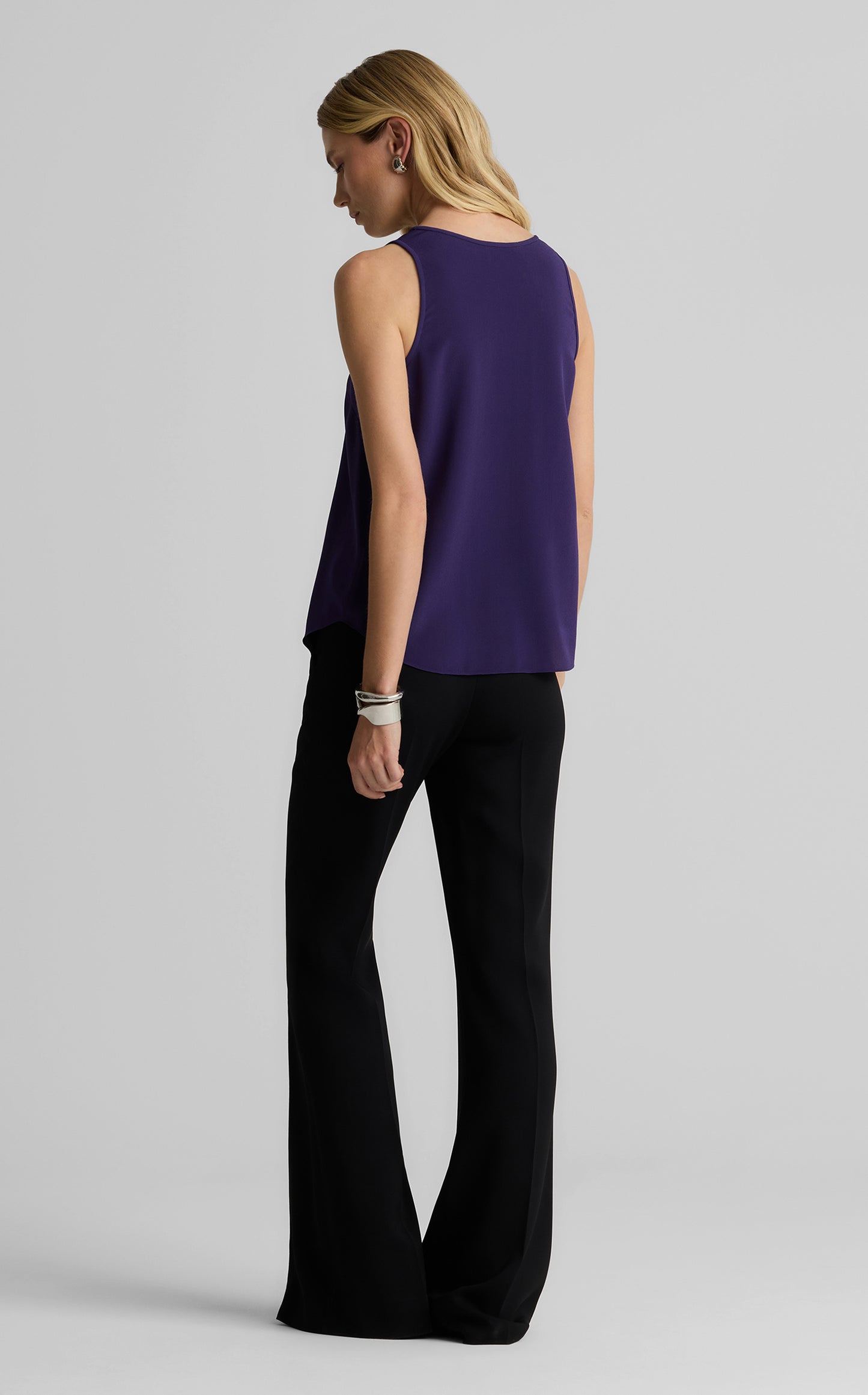 Vanessa Shell in Silk Crepe