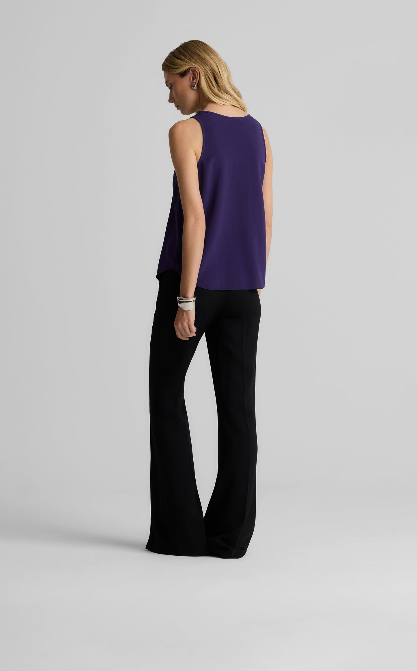 Vanessa Shell in Silk Crepe