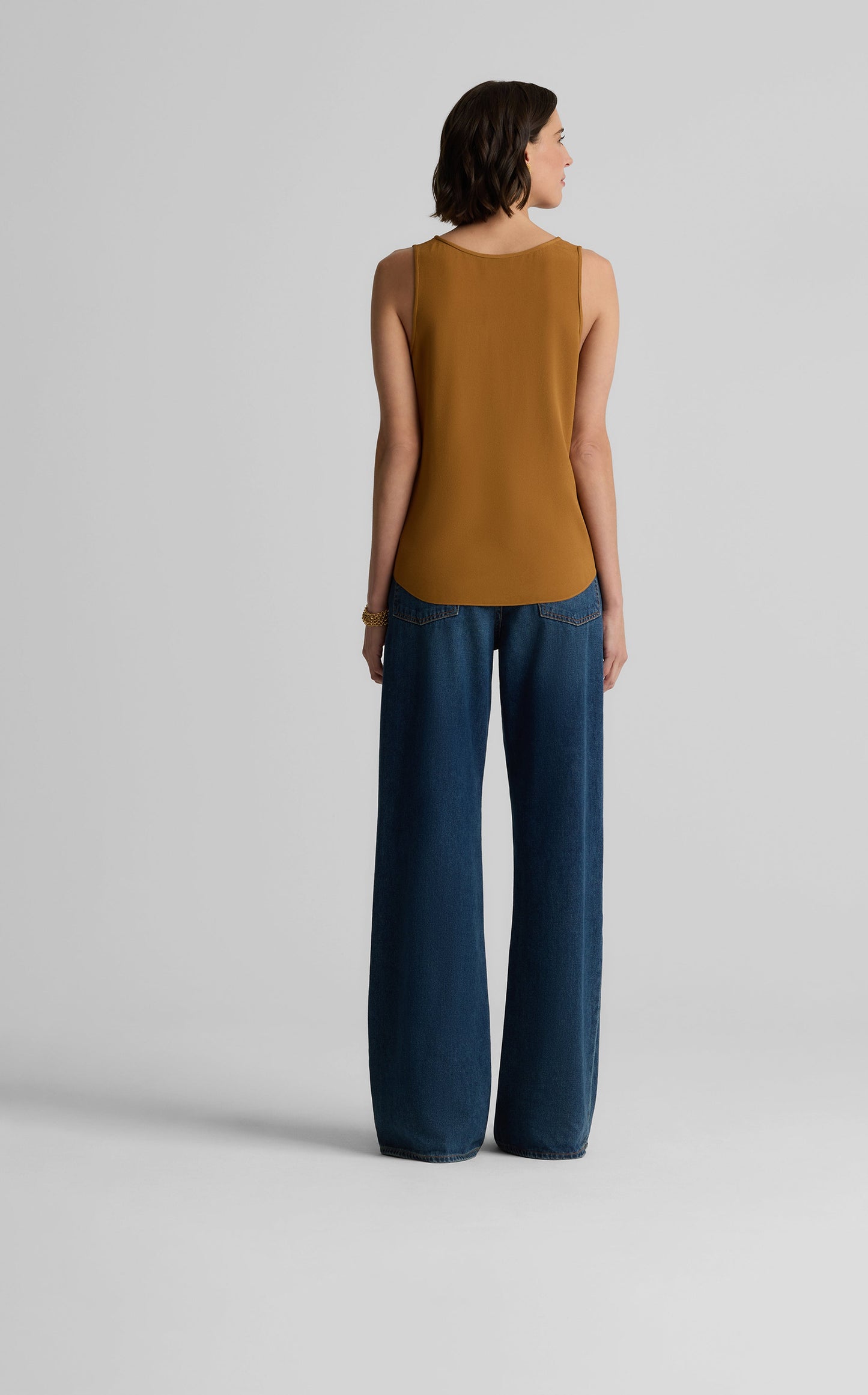 Vanessa Shell in Silk Crepe