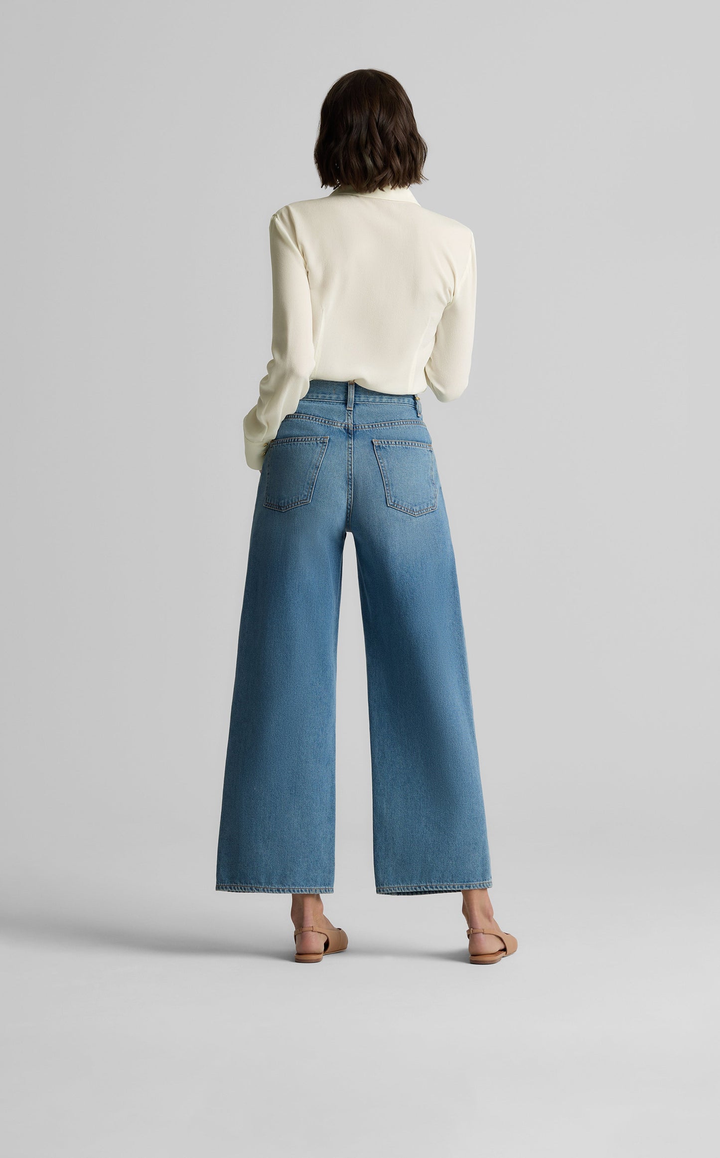 Maya Top in Silk Crepe