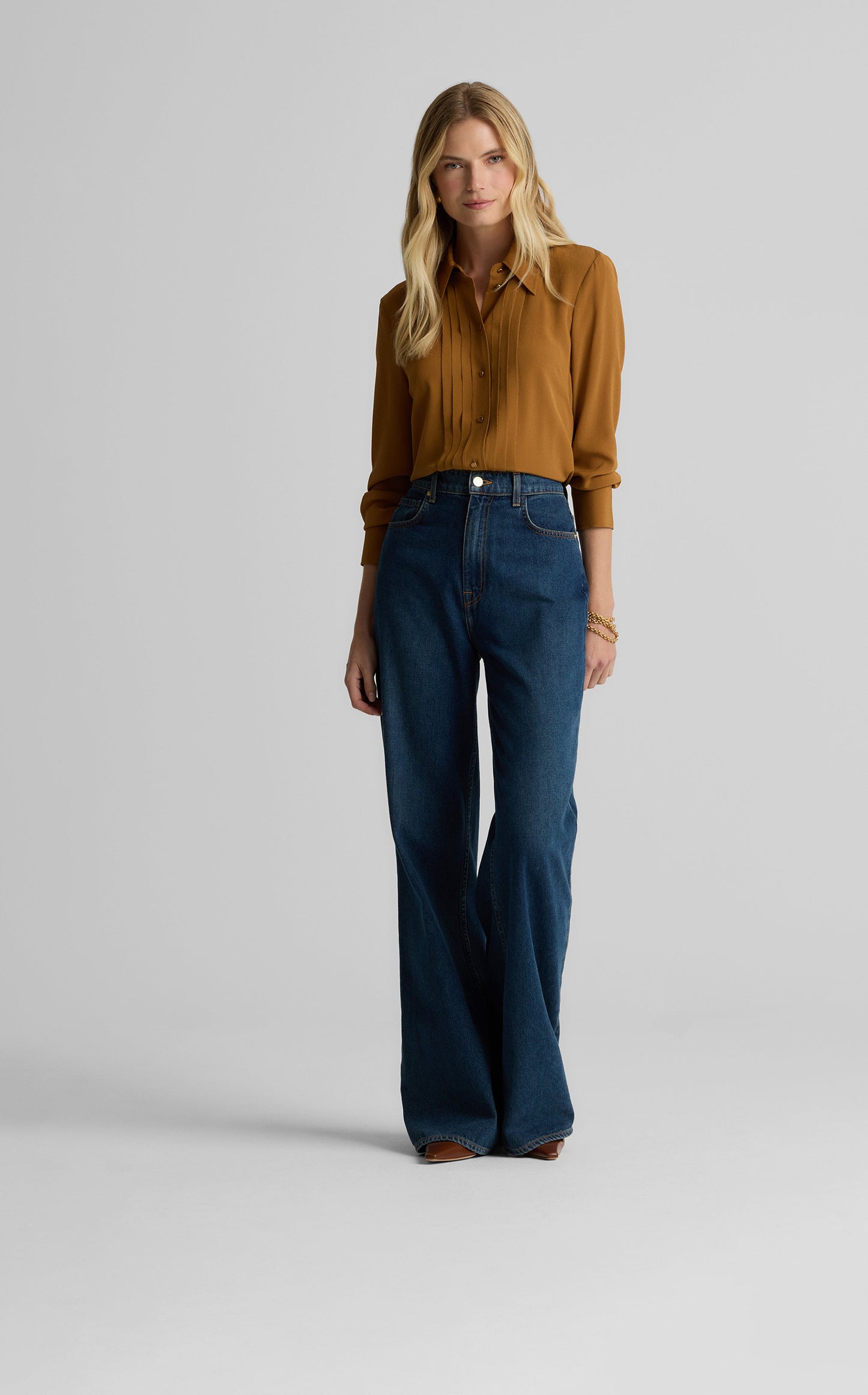 Maya Top in Silk Crepe