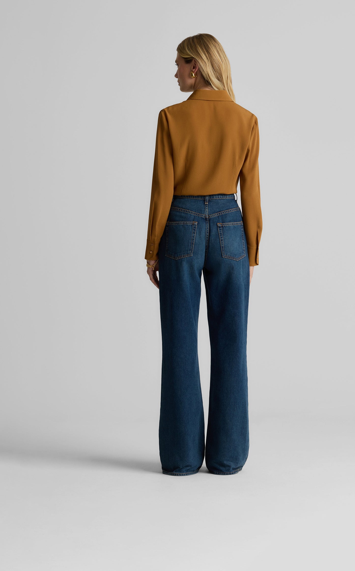 Maya Top in Silk Crepe