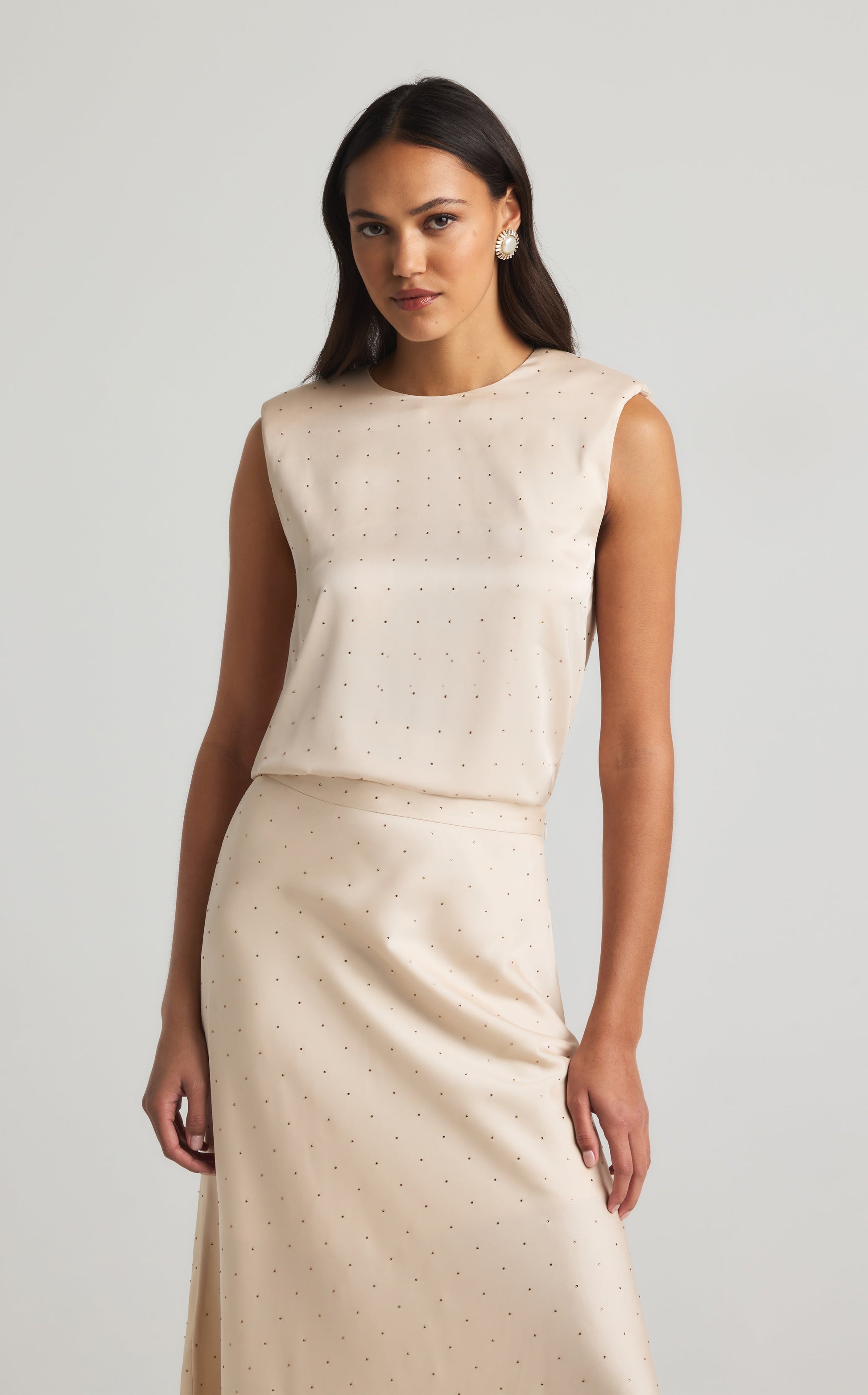 Crystal Embellished Top