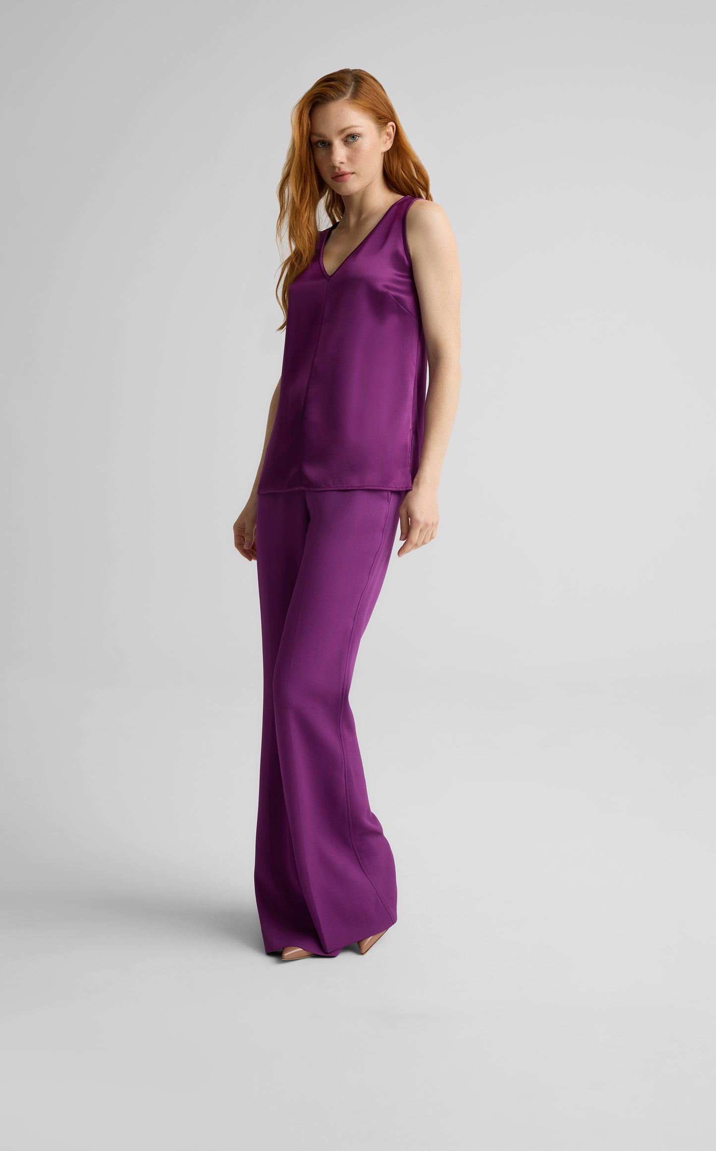 Vera Top in Liquid Satin