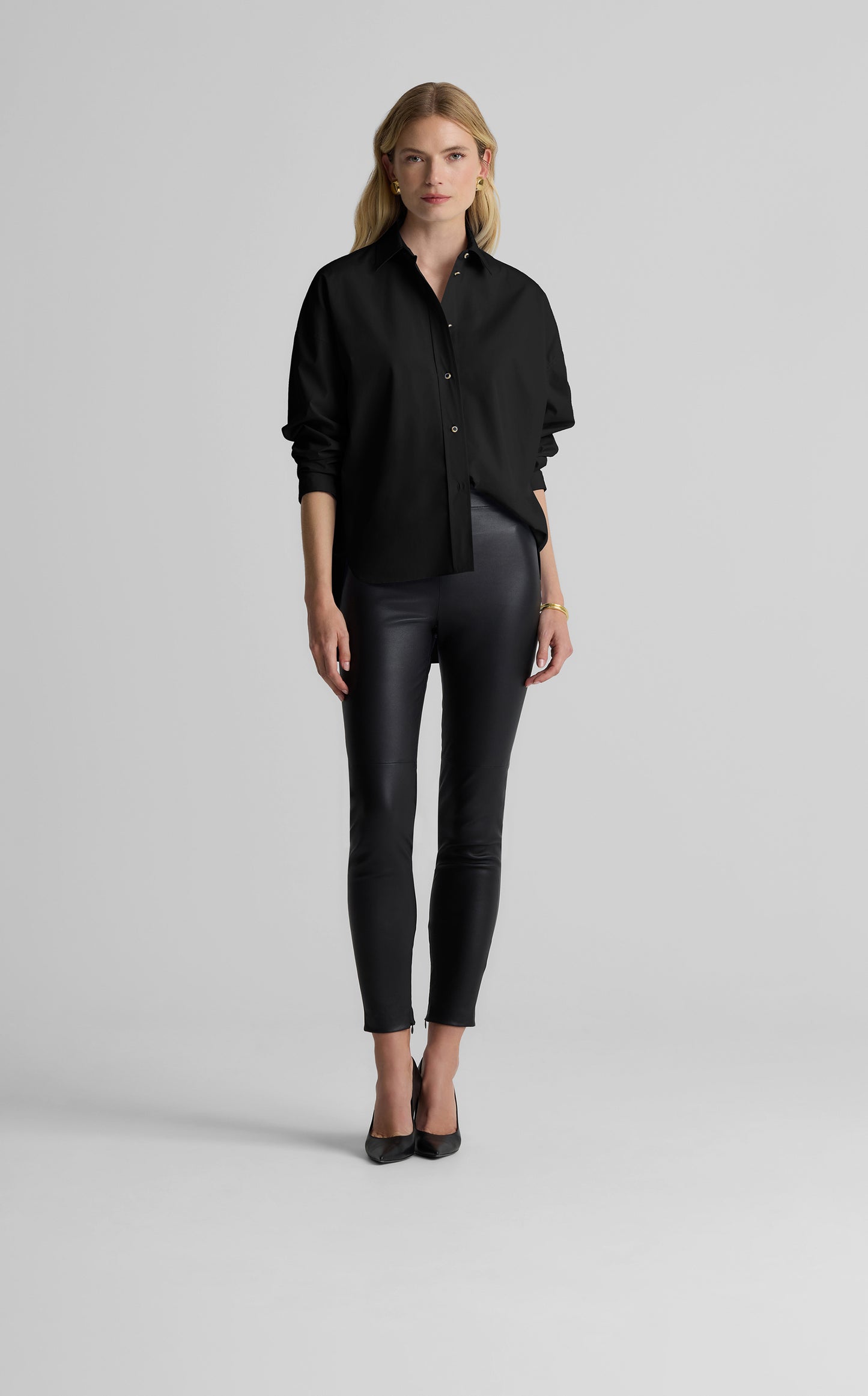 Sharon Blouse In Cotton Poplin