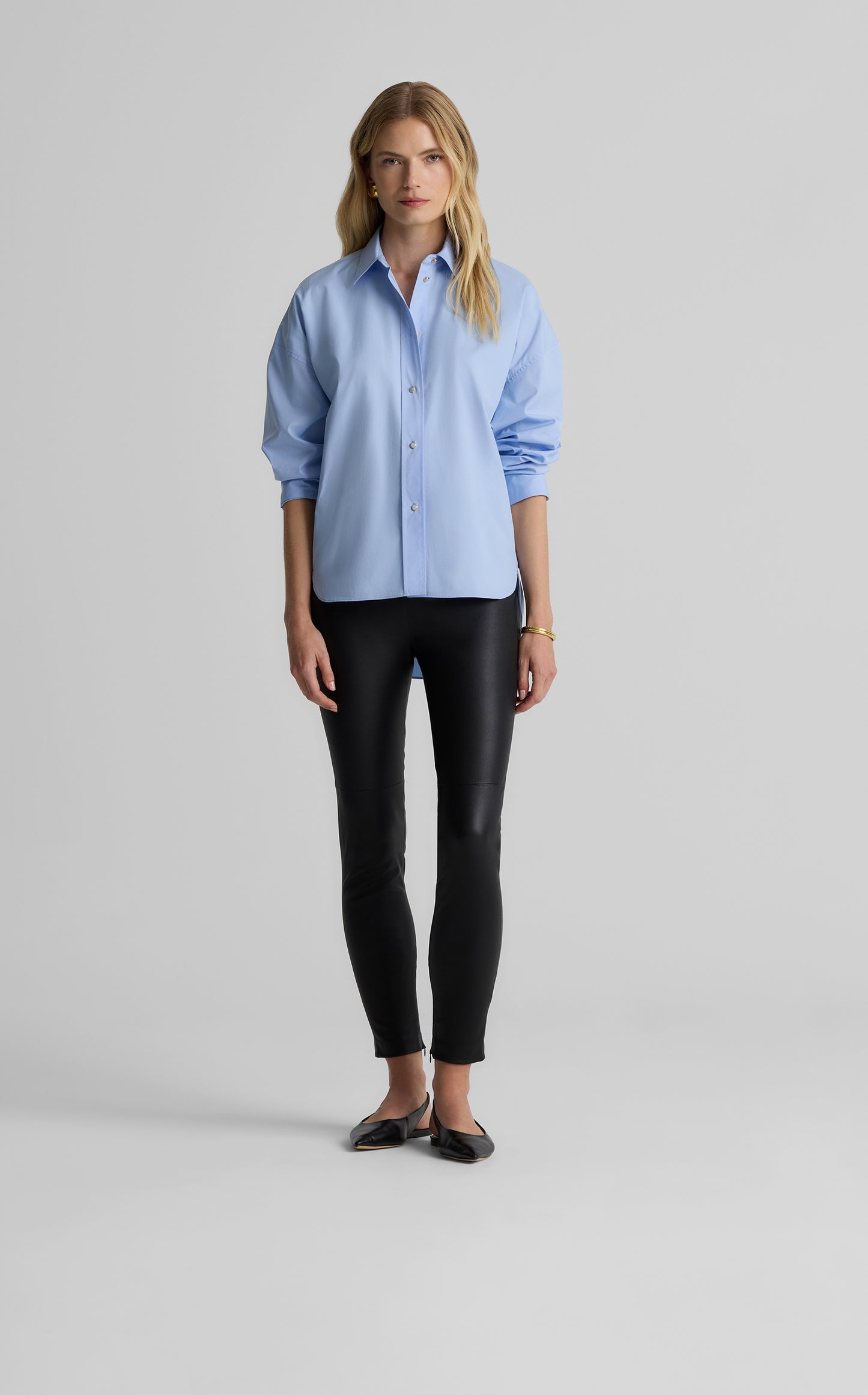 Sharon Blouse In Cotton Poplin