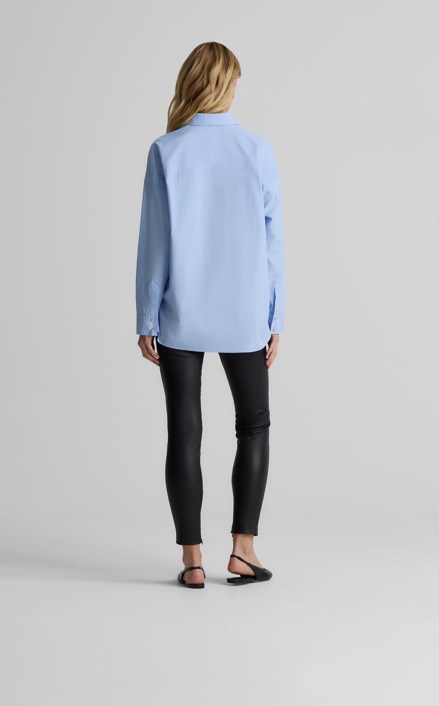 Sharon Blouse In Cotton Poplin