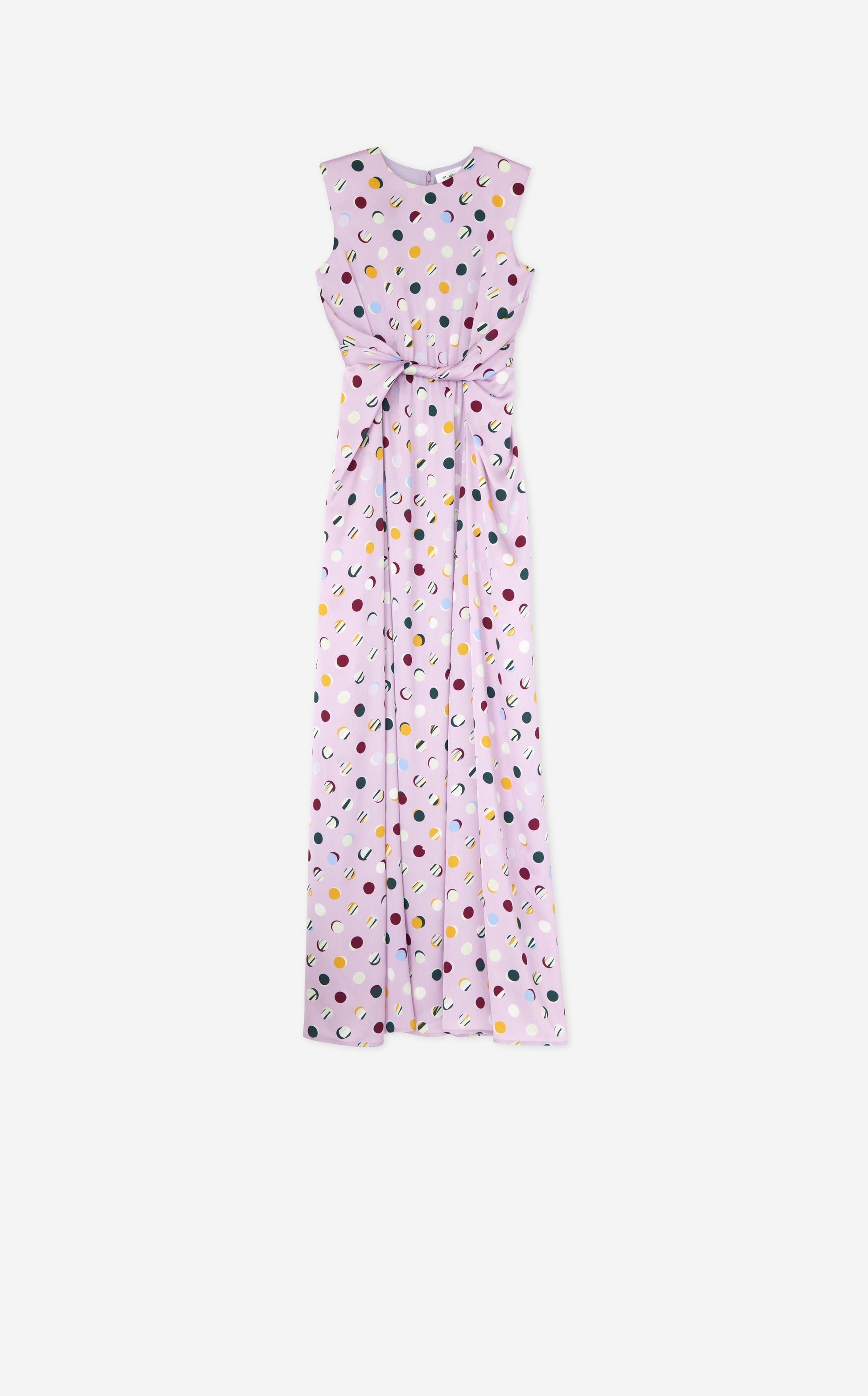 Small Collage Dot Maxi Dress