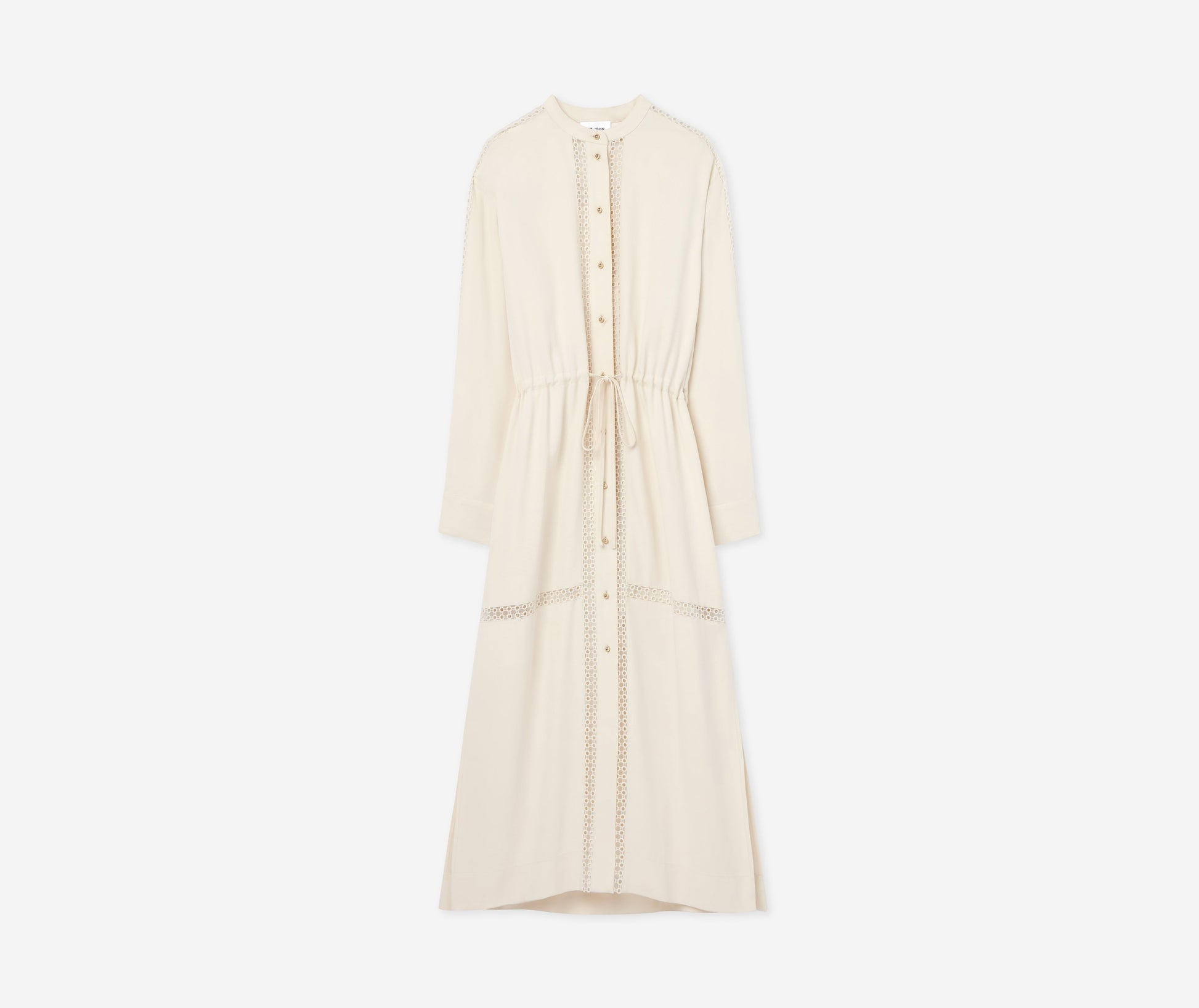 Satin Back Crepe Dress