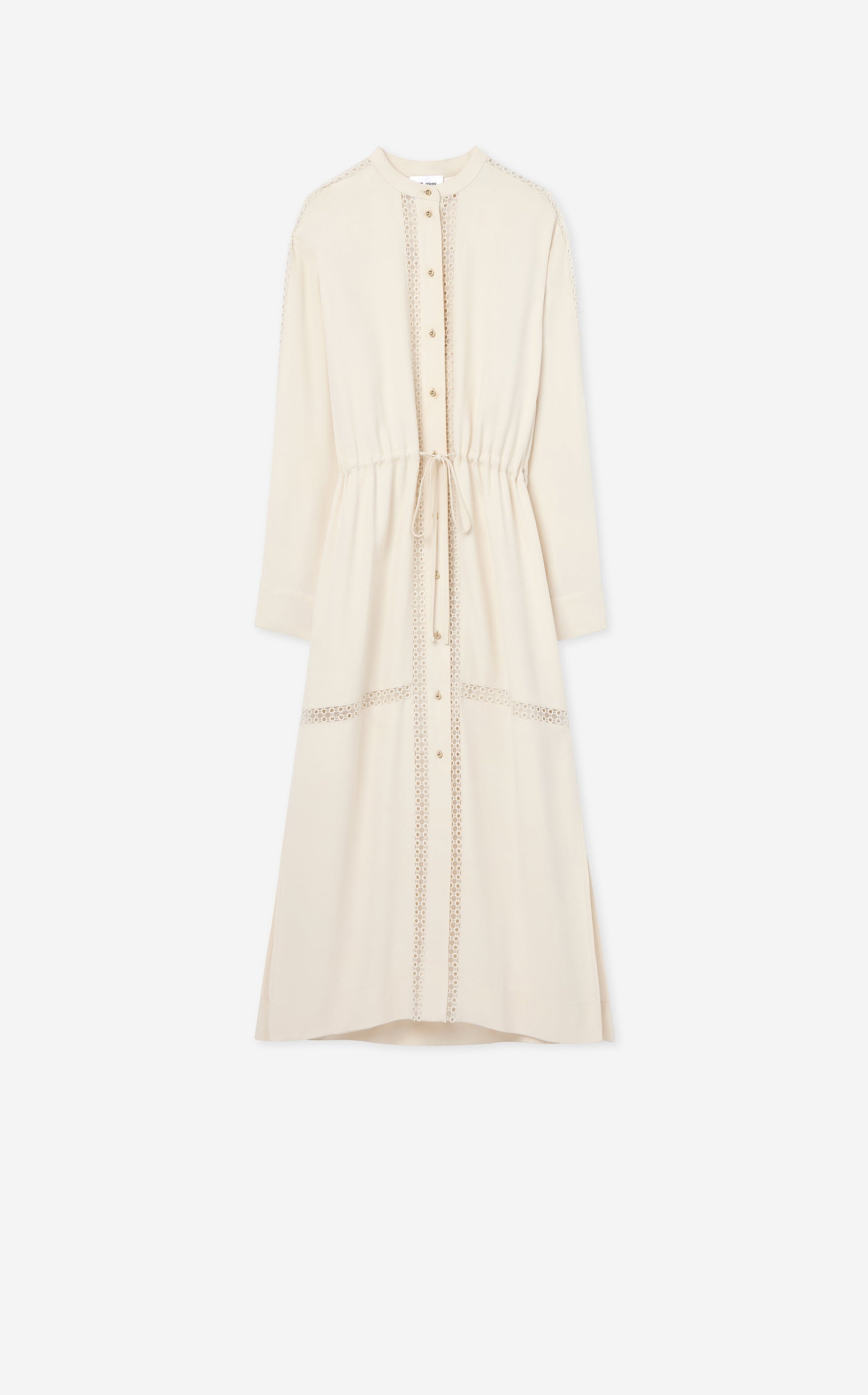 Satin Back Crepe Dress