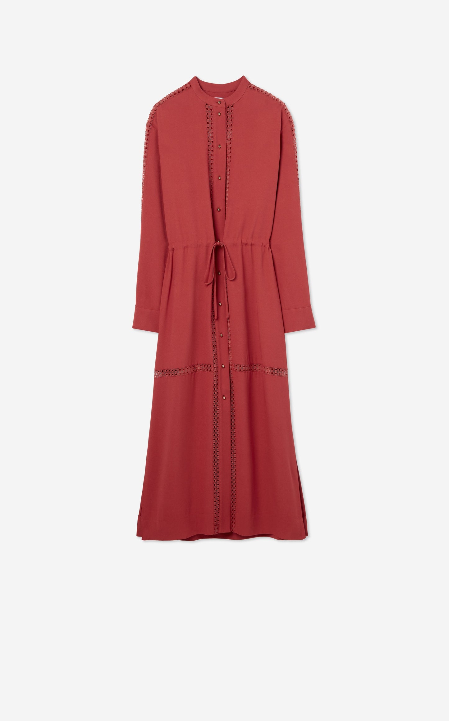 Satin Back Crepe Dress
