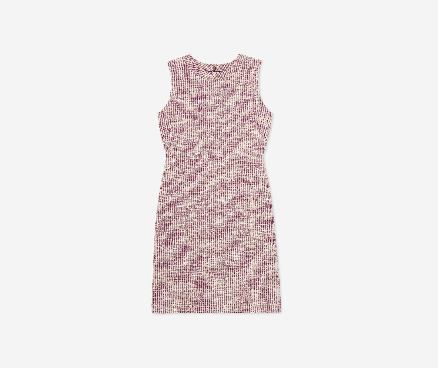 Slub Mouliné Knit Dress