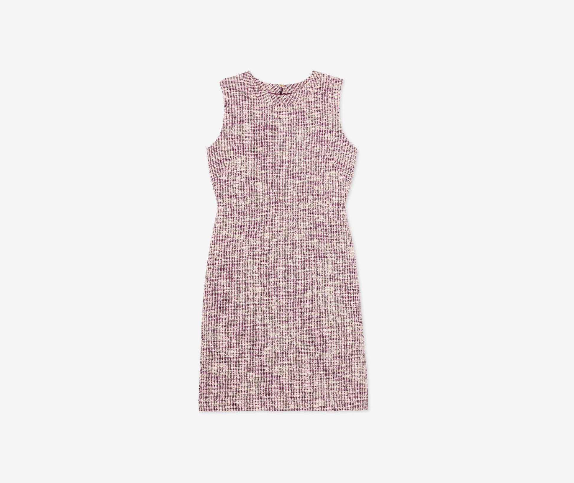 Slub Mouliné Knit Dress
